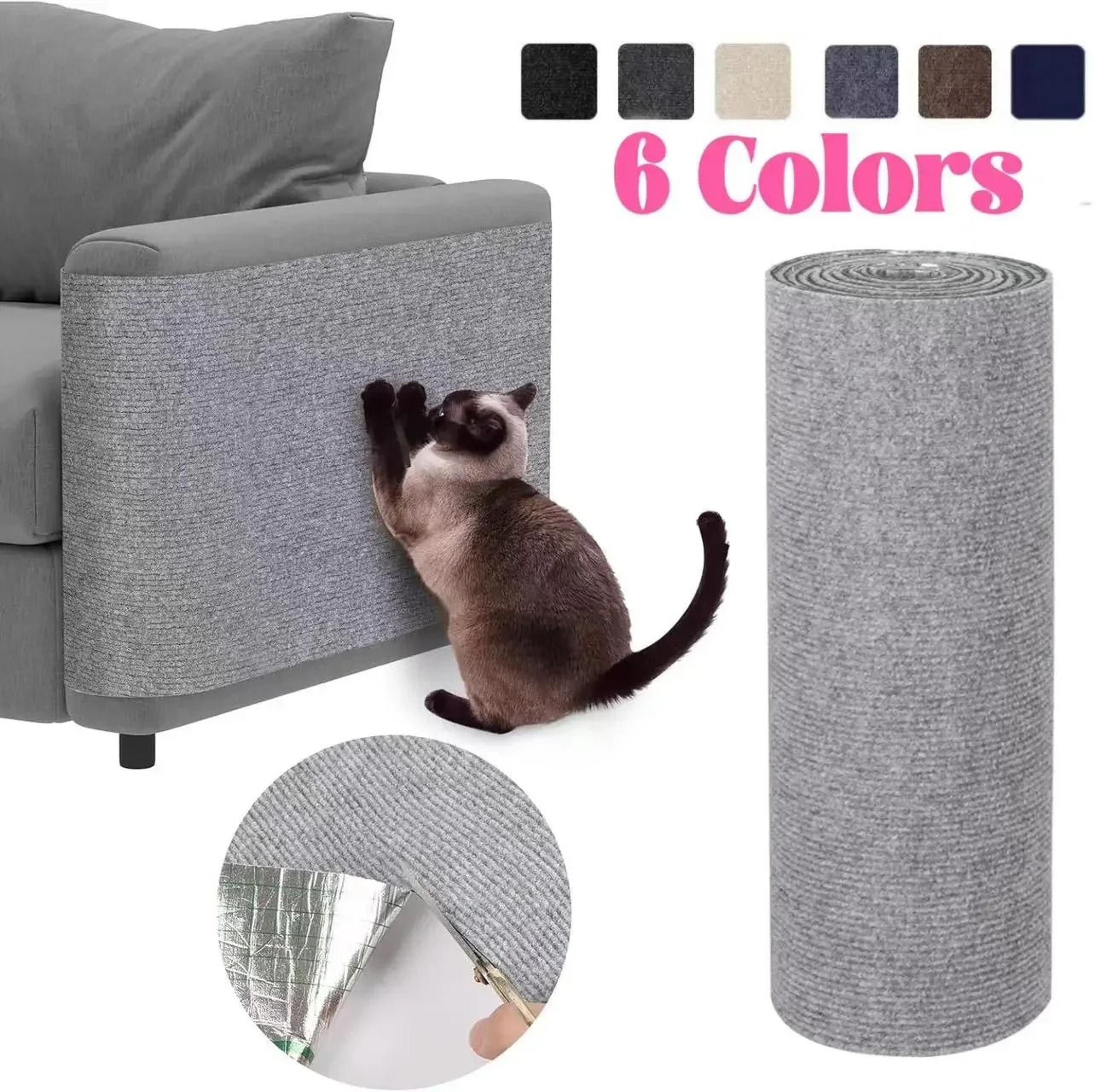 self adhesive cat scratching mat trimmable furniture protection carpet for sofa and walls