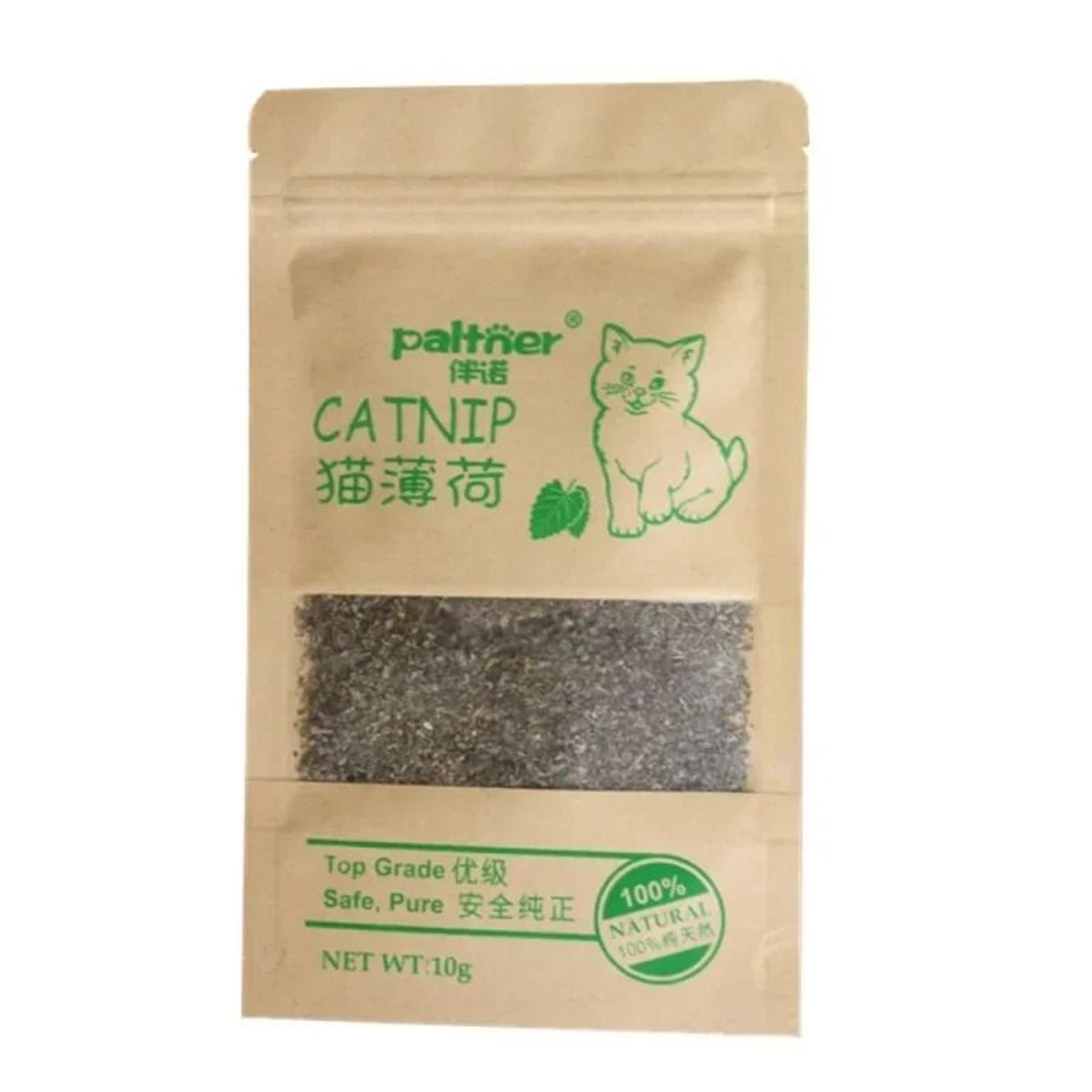 organic natural catnip mint leaves cat training and play treat for cats 10g