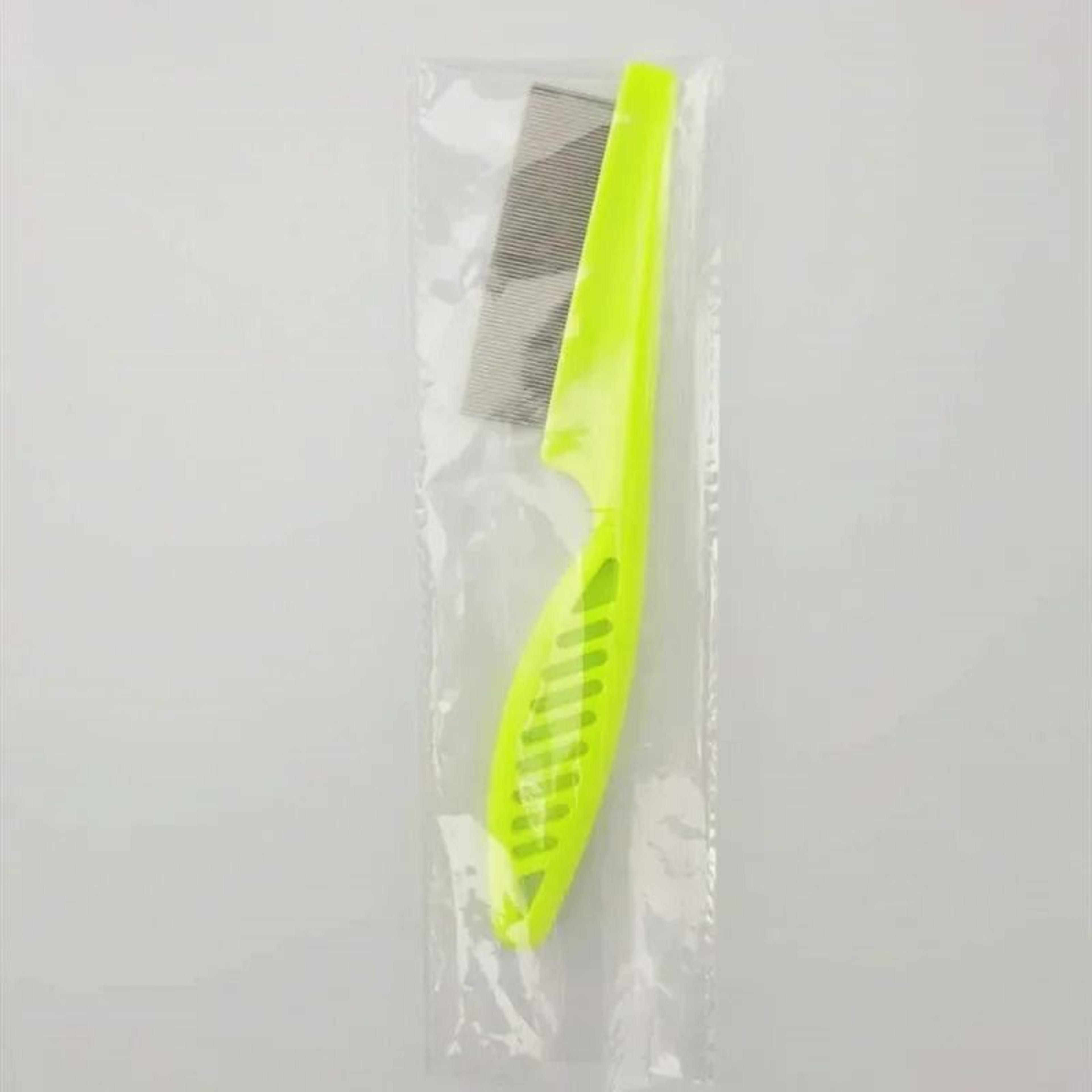 Gentle Fine Tooth Flea Comb For Cats And Small Dogs Pet Hair Untangling Grooming Brush 1