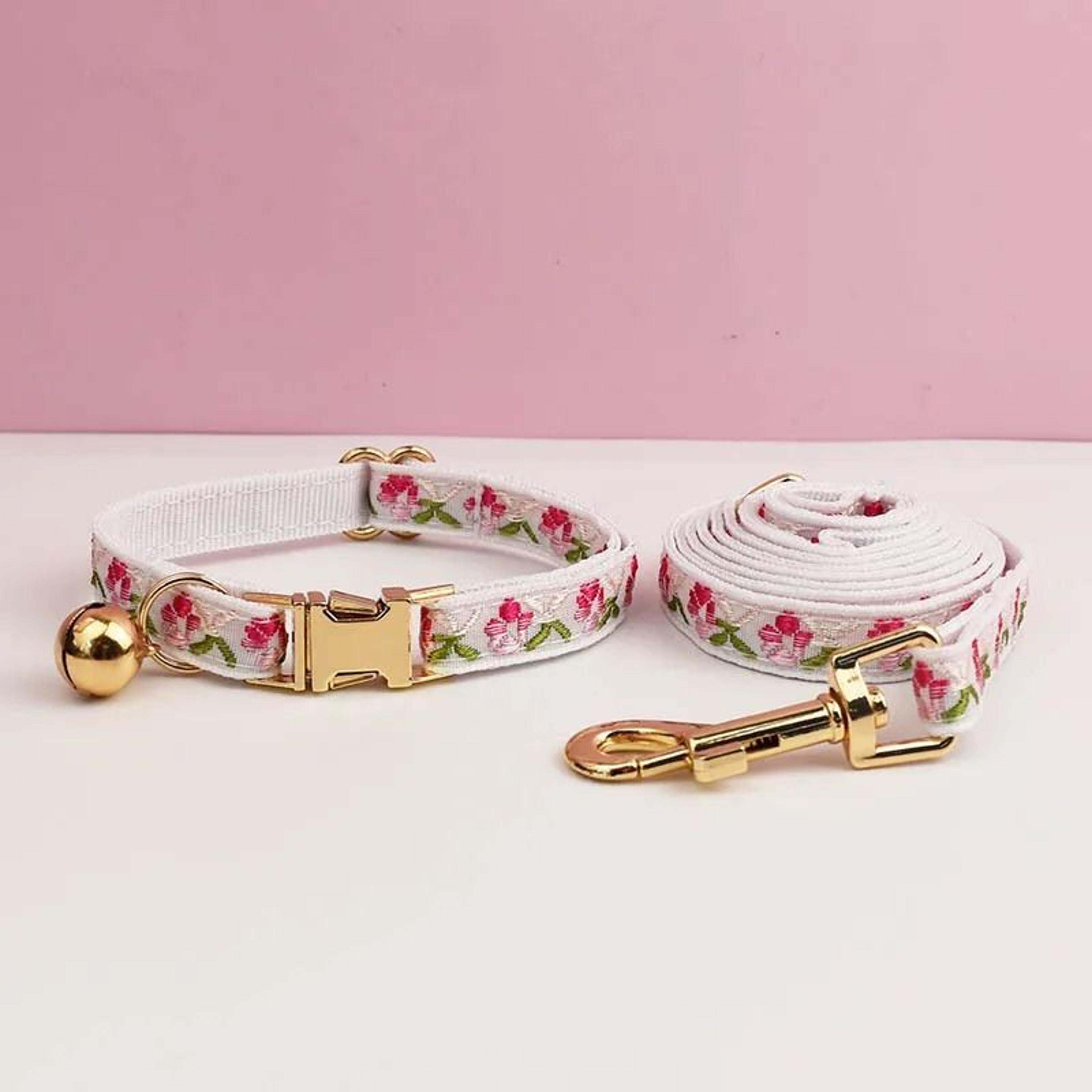 Adjustable Personalized Cat Collar With Bell For Cats And Small Dogs 21