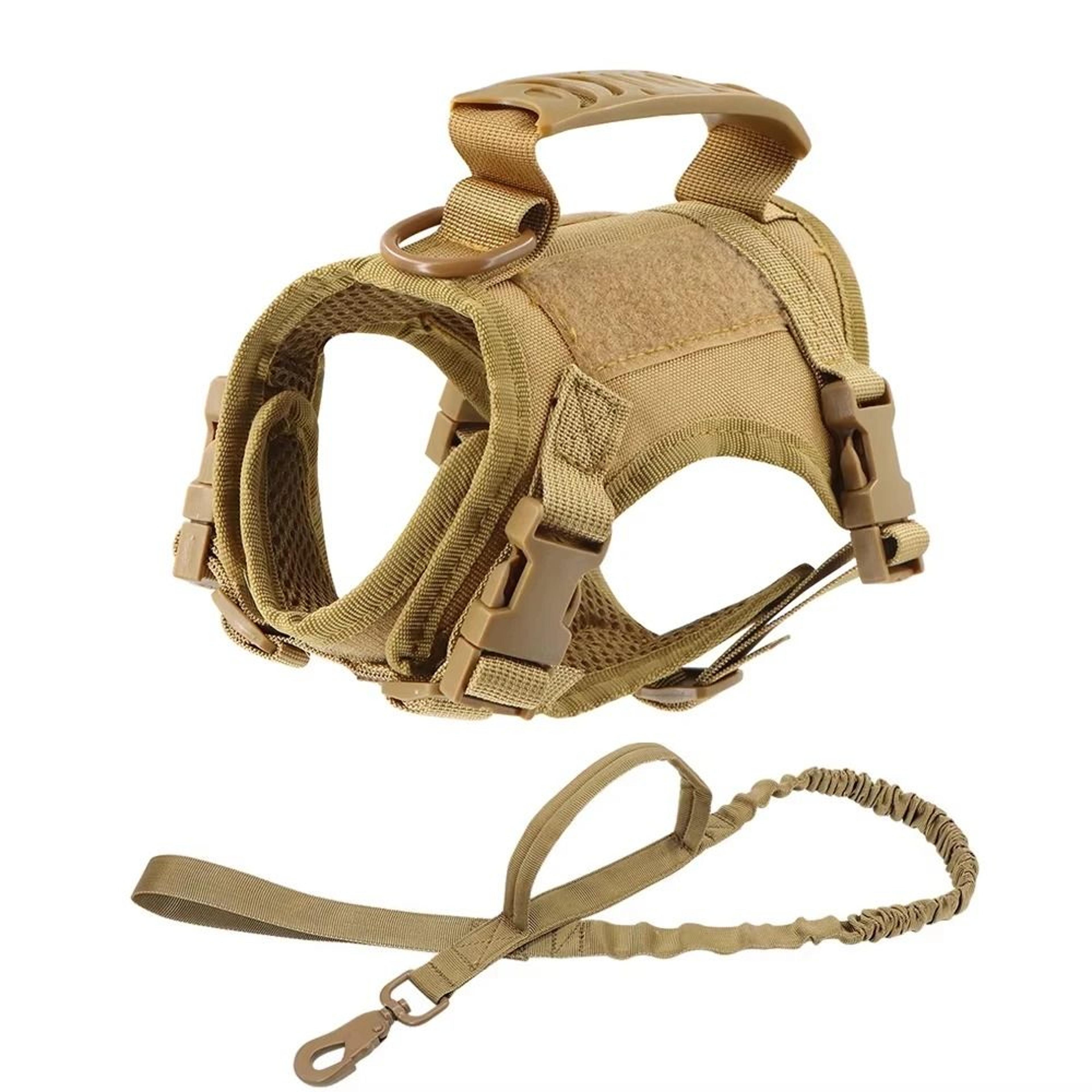 Escape Proof Tactical Cat Harness And Leash Set Breathable Military Vest For Cats And Small Dogs 16