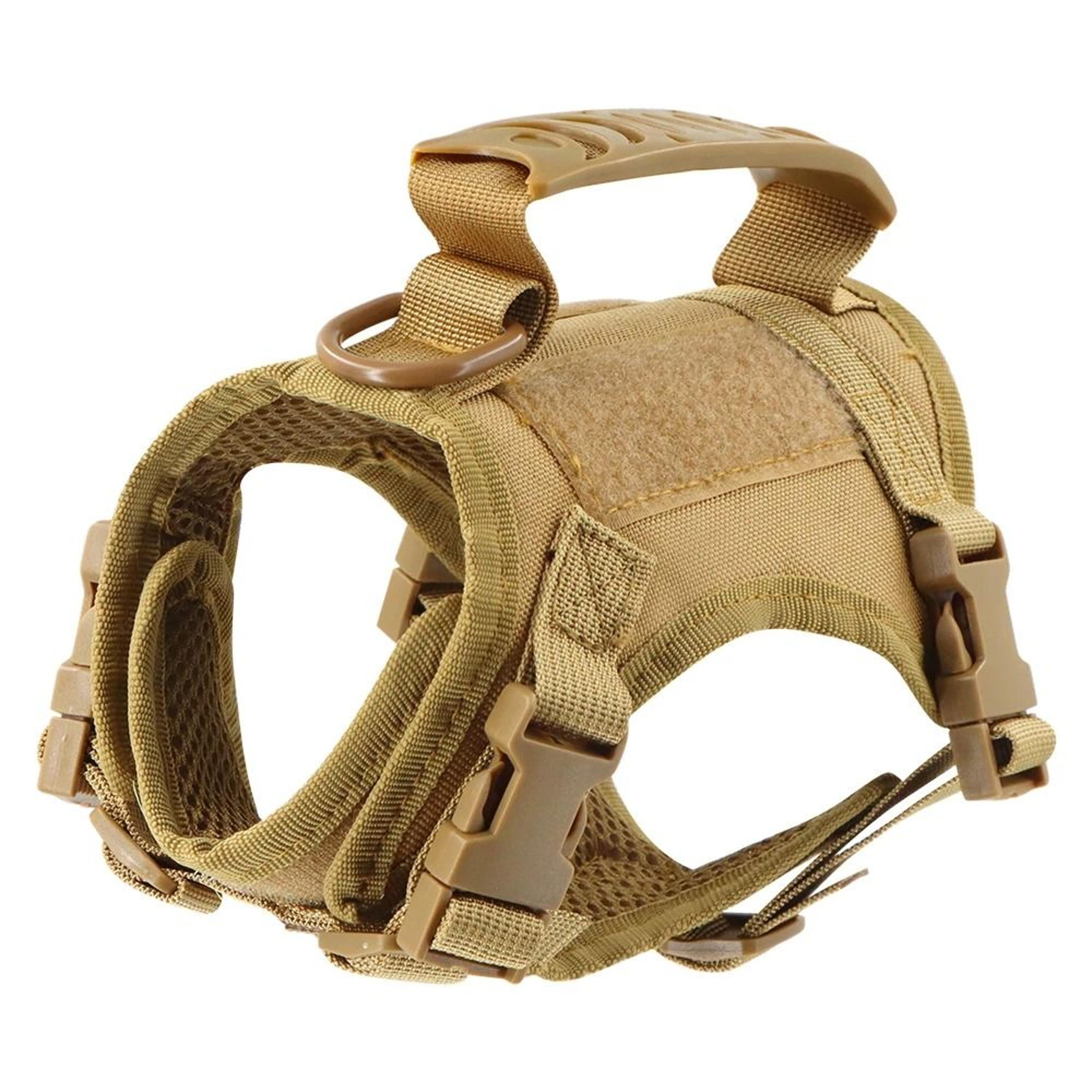 Escape Proof Tactical Cat Harness And Leash Set Breathable Military Vest For Cats And Small Dogs 8
