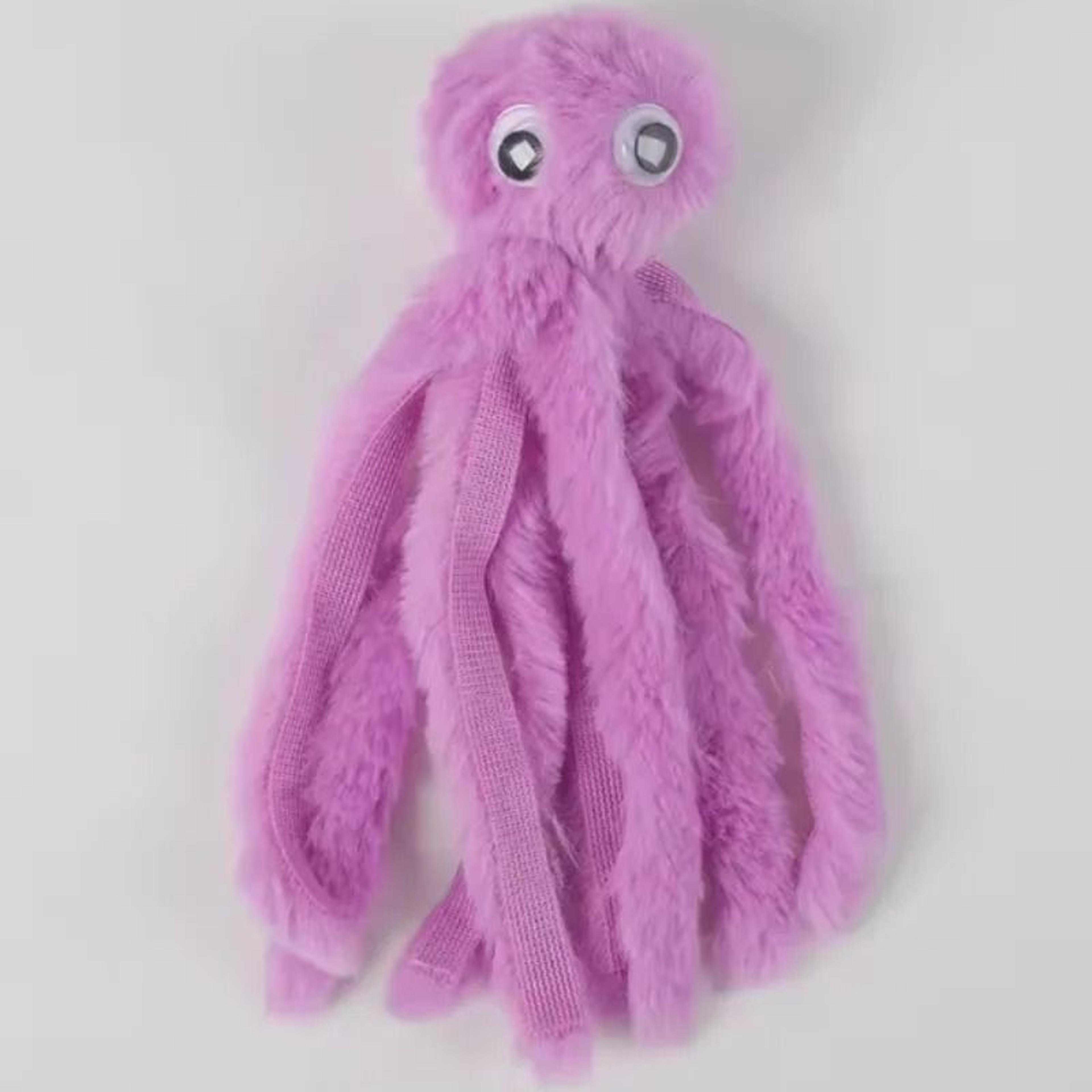 Cute Catnip Cat Toy Plush Octopus Interactive Kitty Chew And Comfort Toy 2
