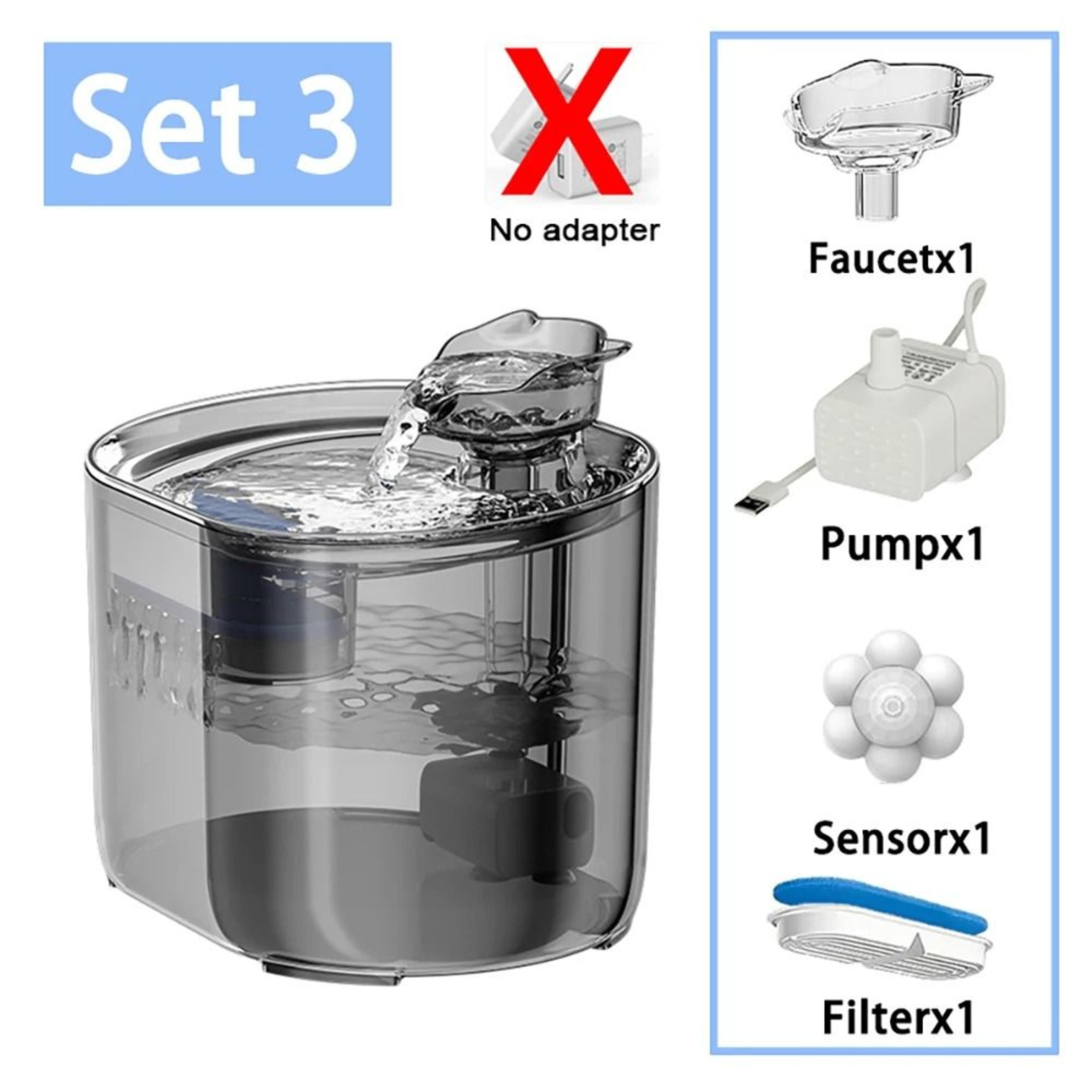22L Intelligent Cat Water Fountain Ultra Quiet Pet Water Dispenser With Filter For Cats And Dogs 5