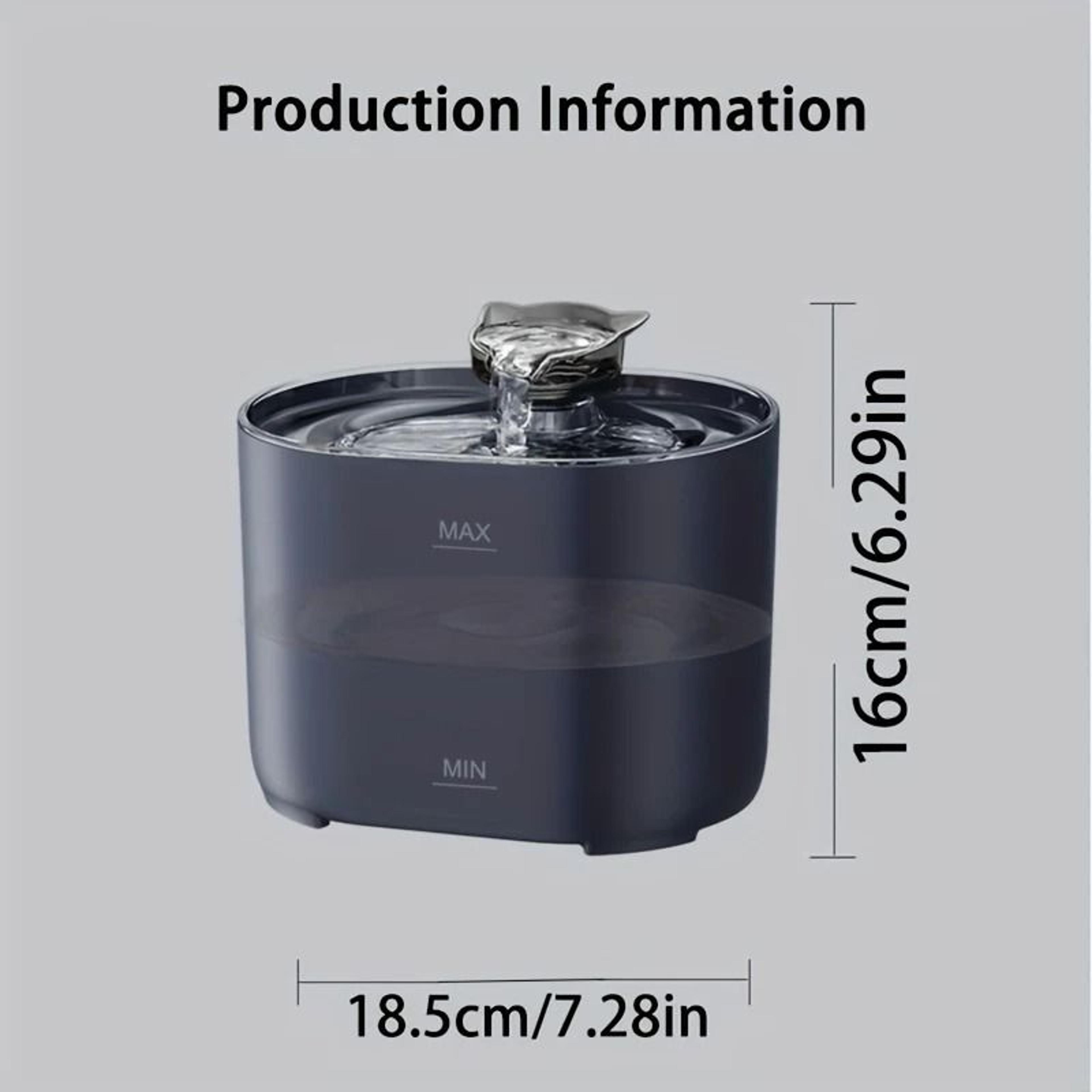 22L Intelligent Cat Water Fountain Ultra Quiet Pet Water Dispenser With Filter For Cats And Dogs 10