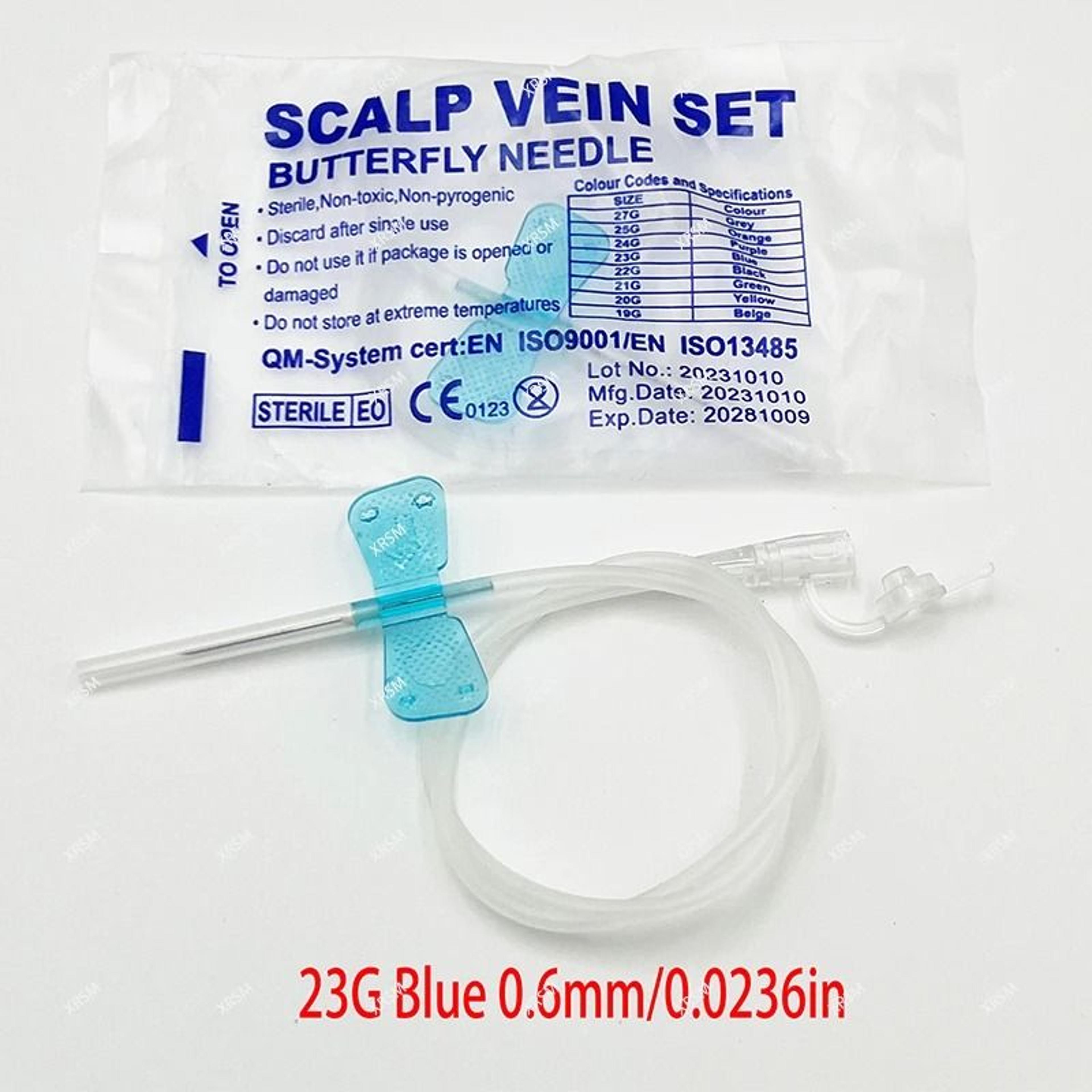 Disposable Pet IV Infusion Butterfly Needle For Veterinary Fluid Therapy 5