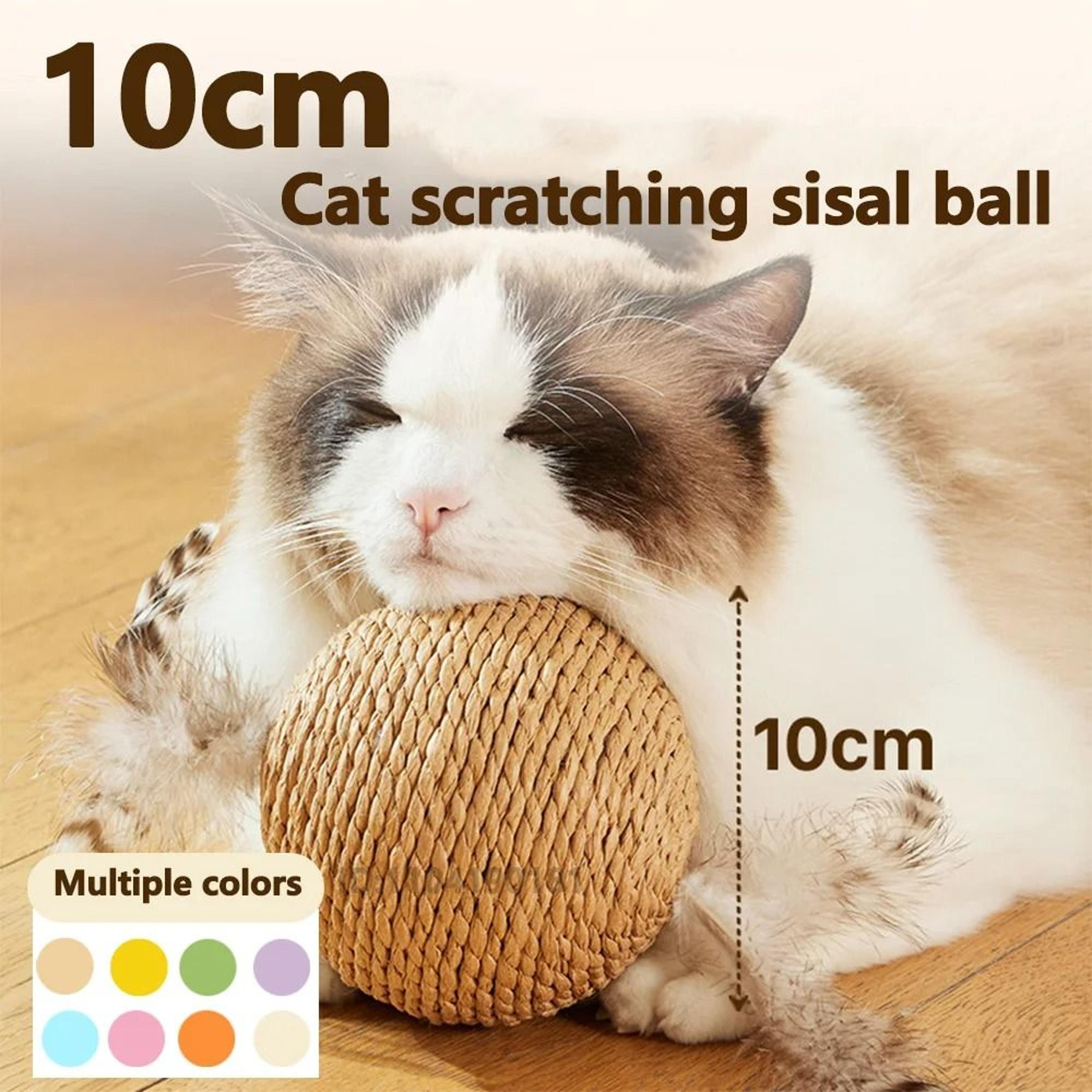 Interactive Sisal Cat Scratching Ball Toy For Kittens And Indoor Cats 14