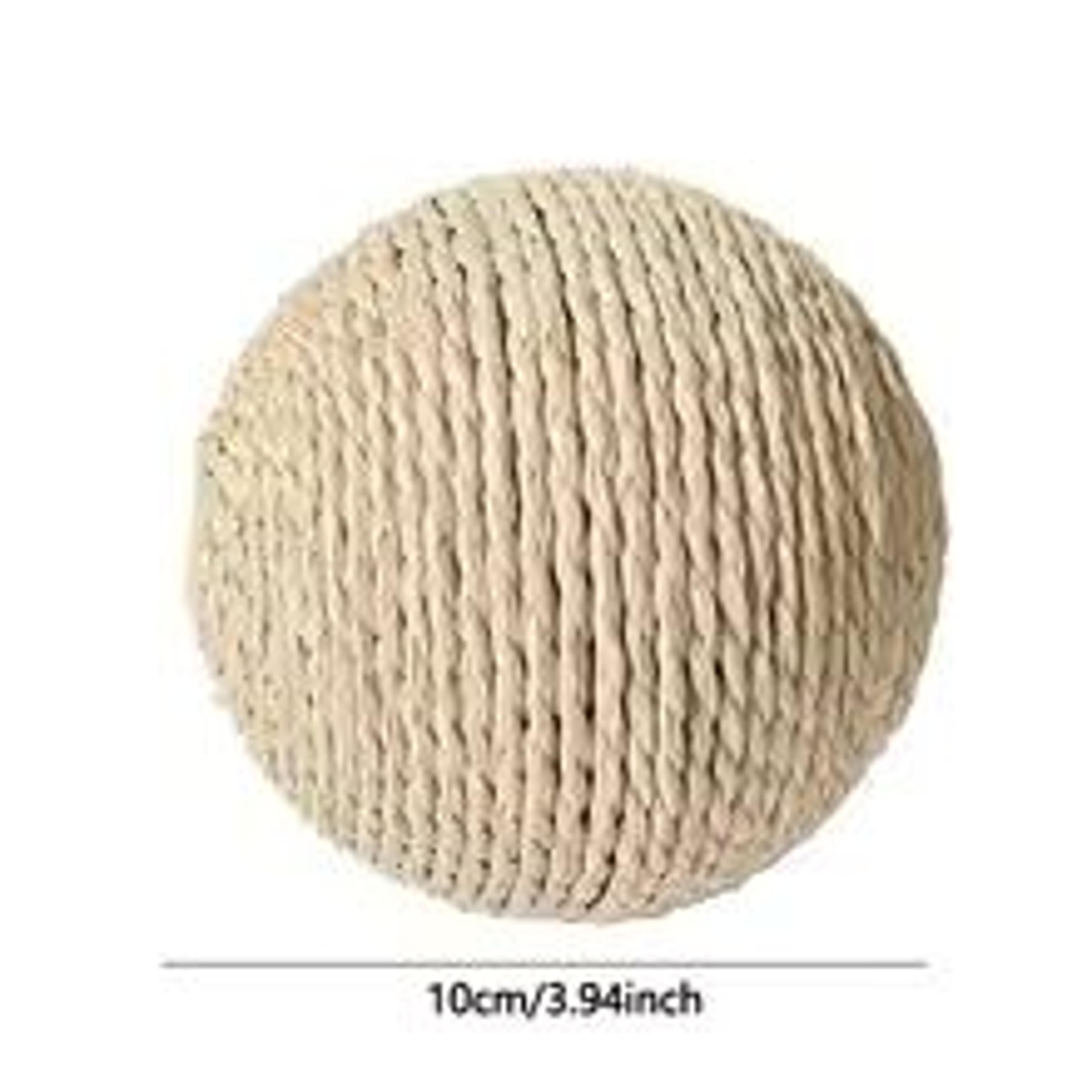 Interactive Sisal Cat Scratching Ball Toy For Kittens And Indoor Cats 1