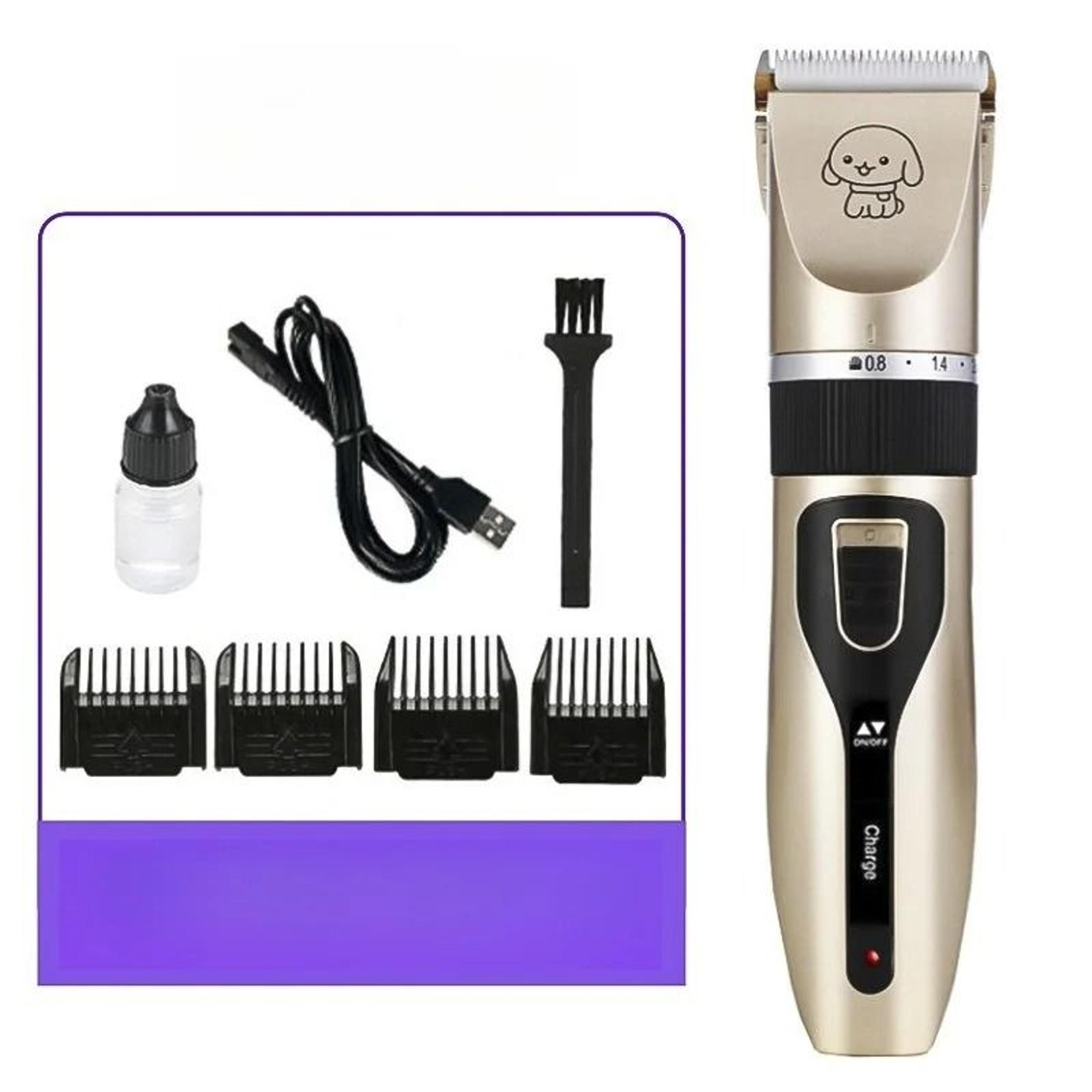 electric pet grooming clipper set hair trimmer for cats dogs and rabbits