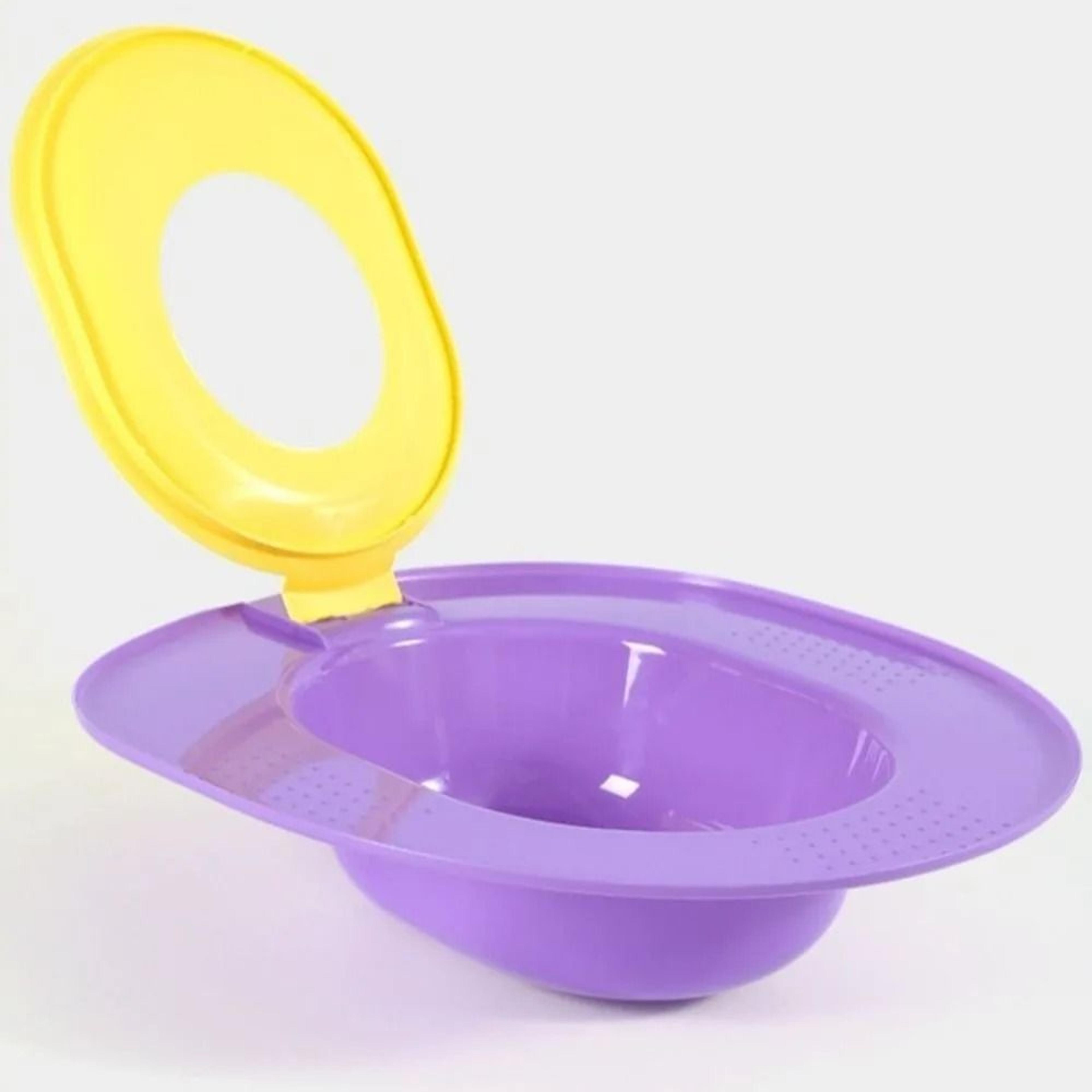 portable cat toilet trainer washable reusable non slip pet litter box for travel