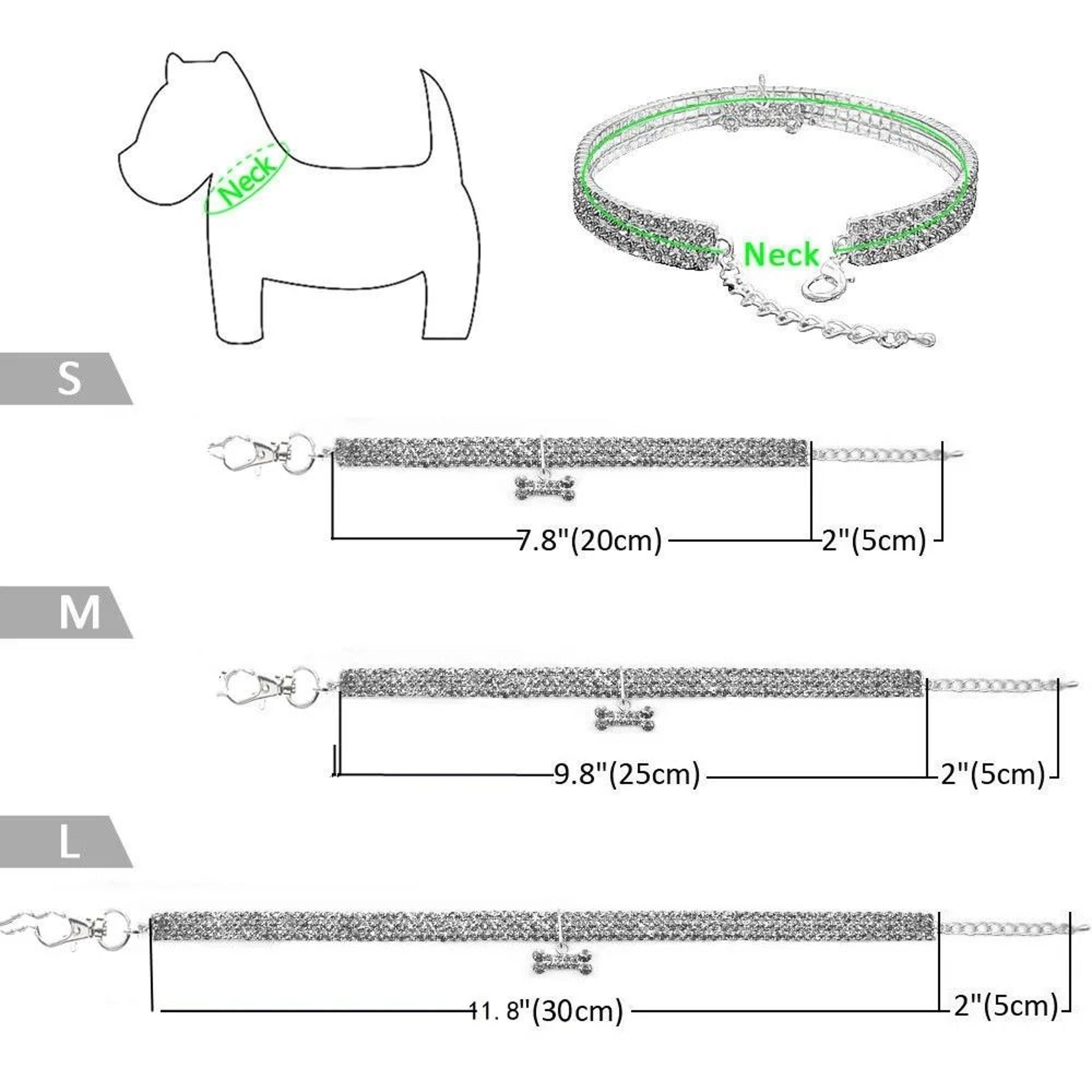 Adjustable Anti Strangling Cat Collar Necklace For Cats Kittens And Small Dogs 8
