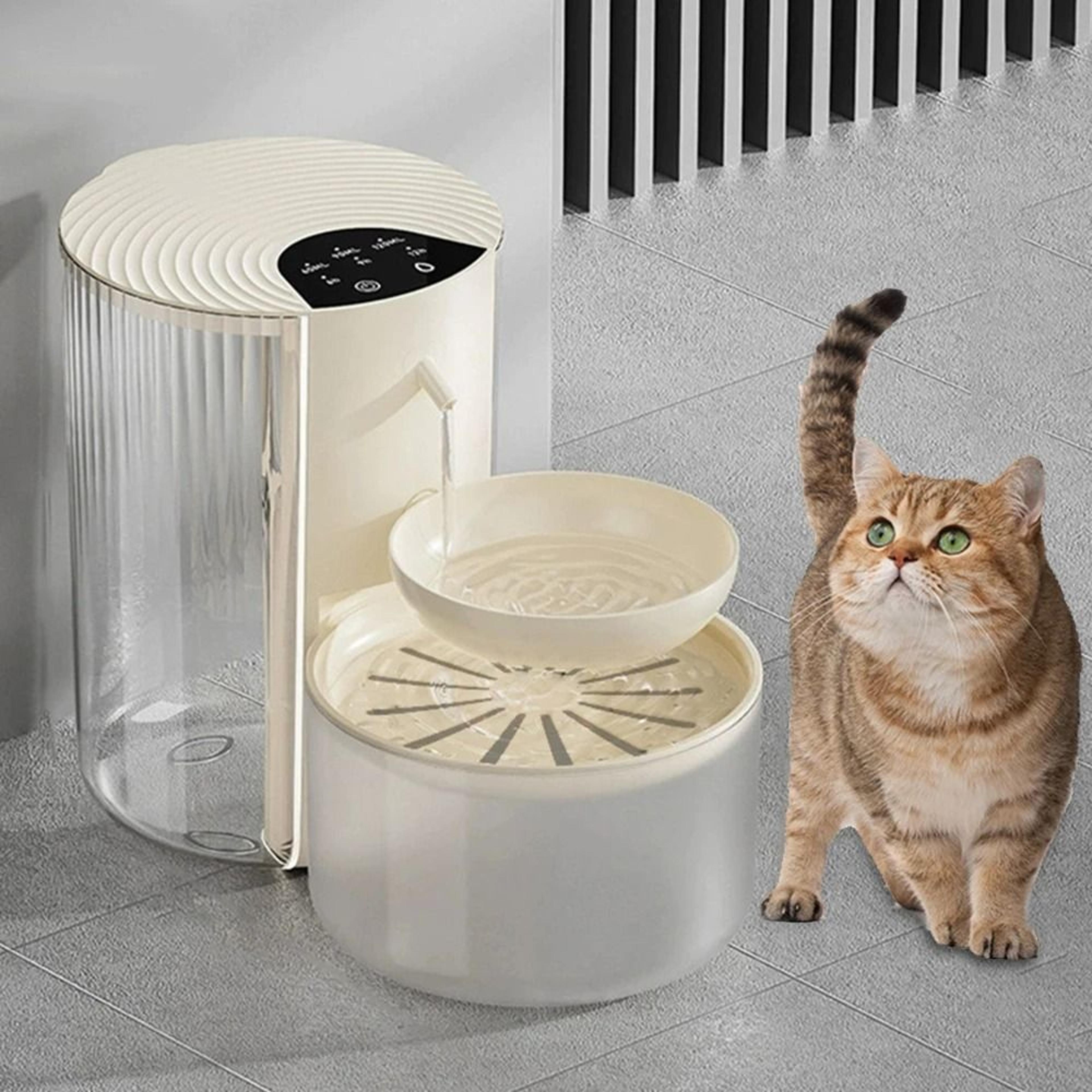 intelligent automatic pet water dispenser with clean water separation