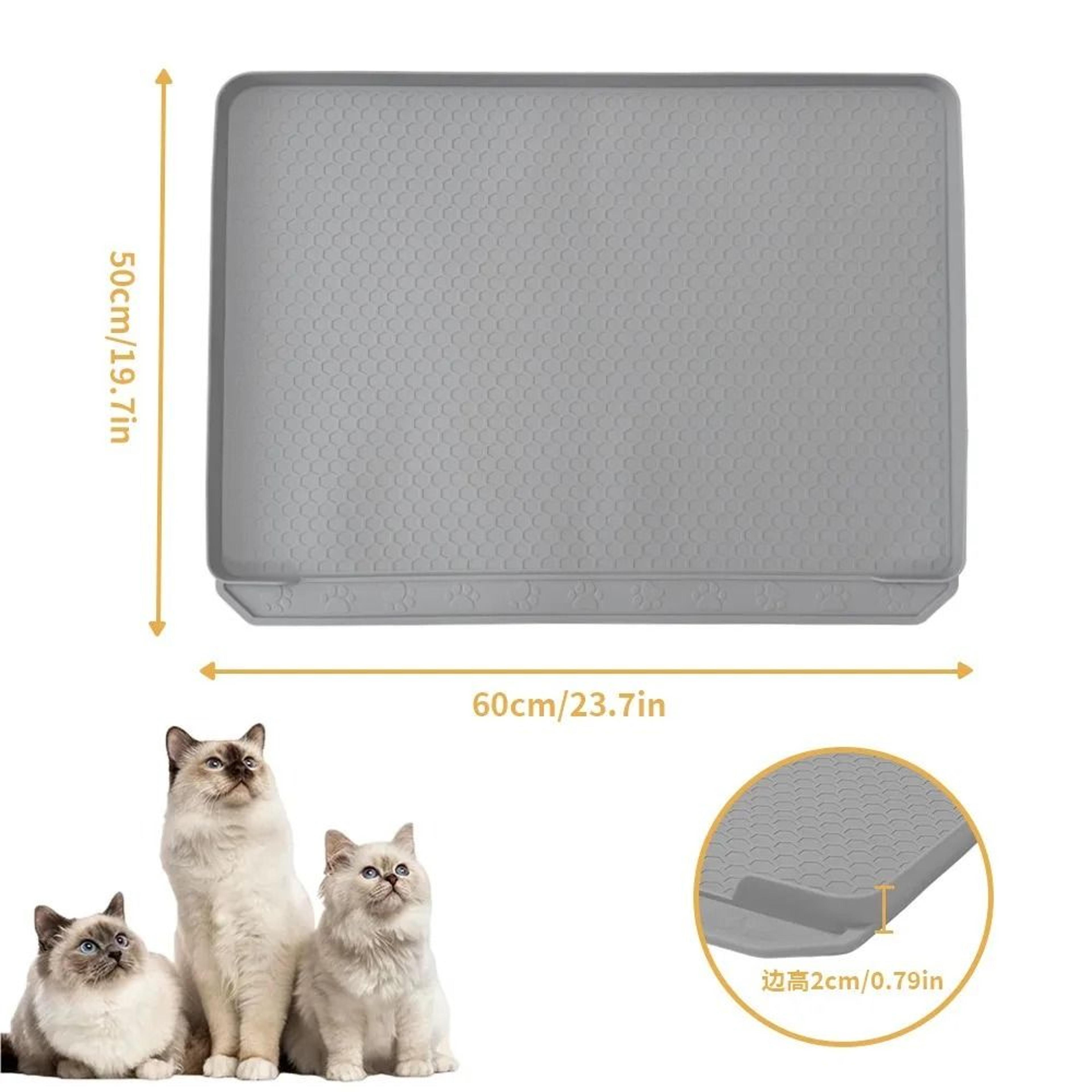 Extra Large Silicone Cat Litter Mat Non Slip Litter Trapper For Hardwood Floors 4