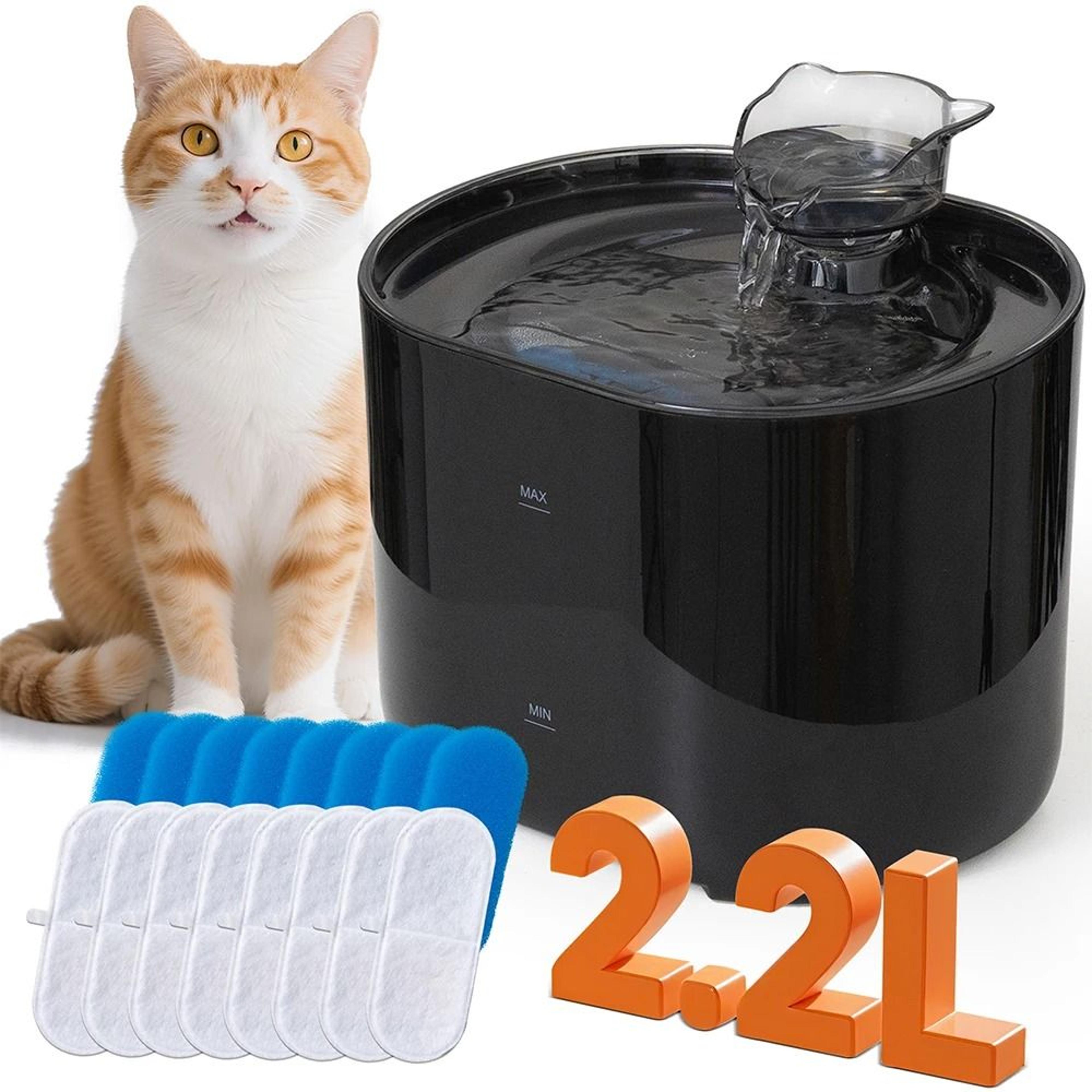 usb cat water fountain automatic pet drinking fountain with quiet filter pump