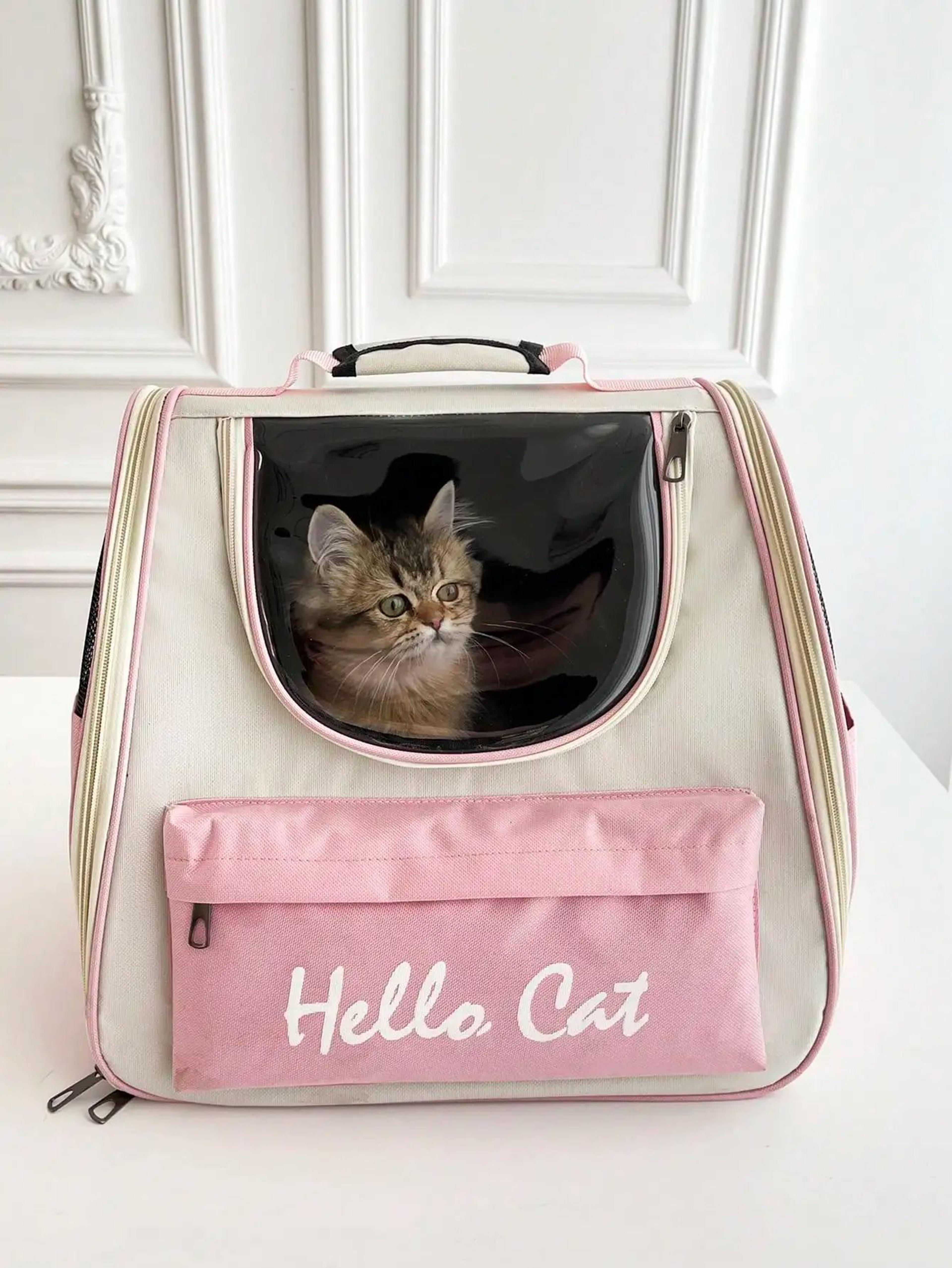 Windproof Pet Carrier Backpack For Cats And Small Dogs With Cushion 9
