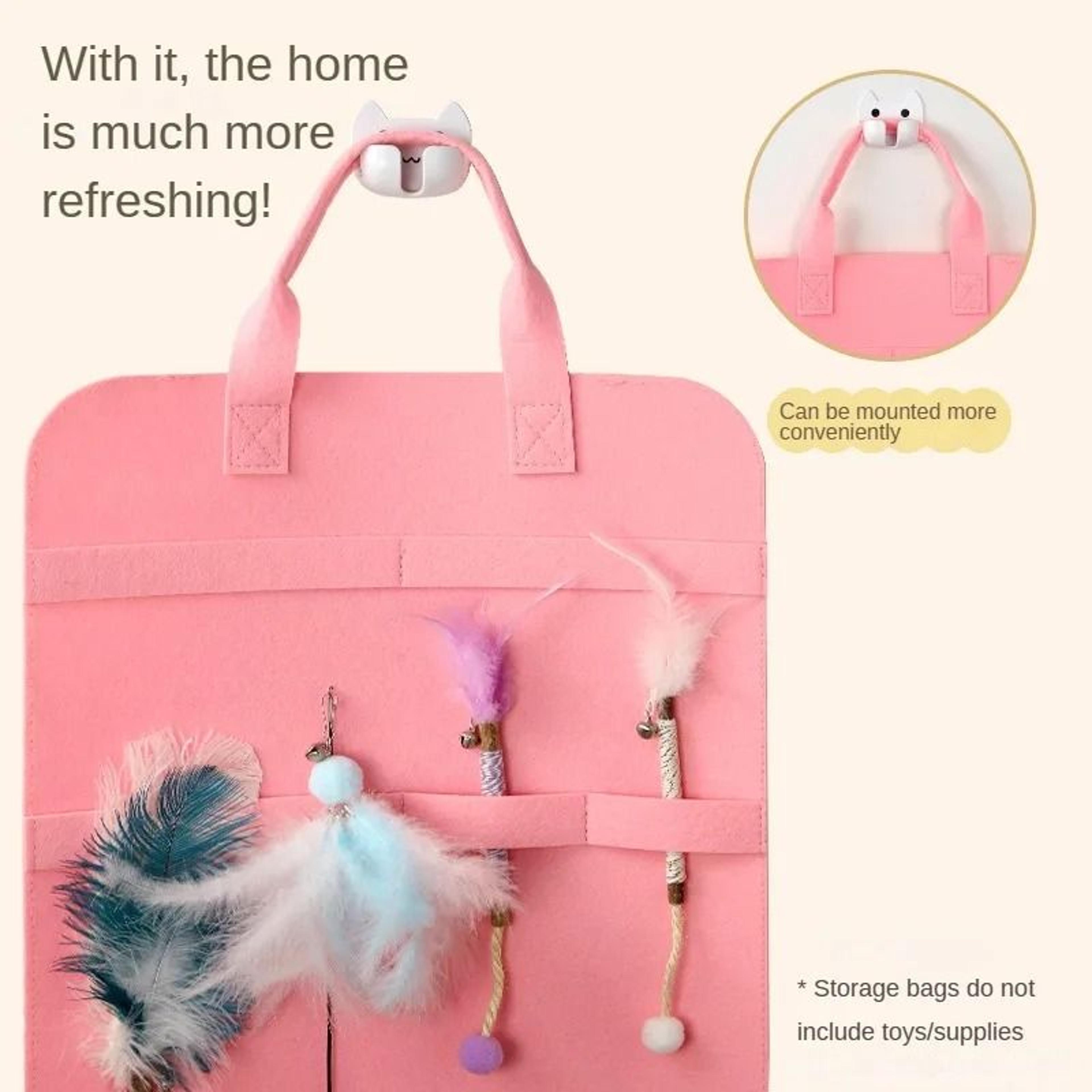 Pet Toy Storage Organizer Bag For Cat Toys Dog Accessories And Interactive Pet Supplies 7