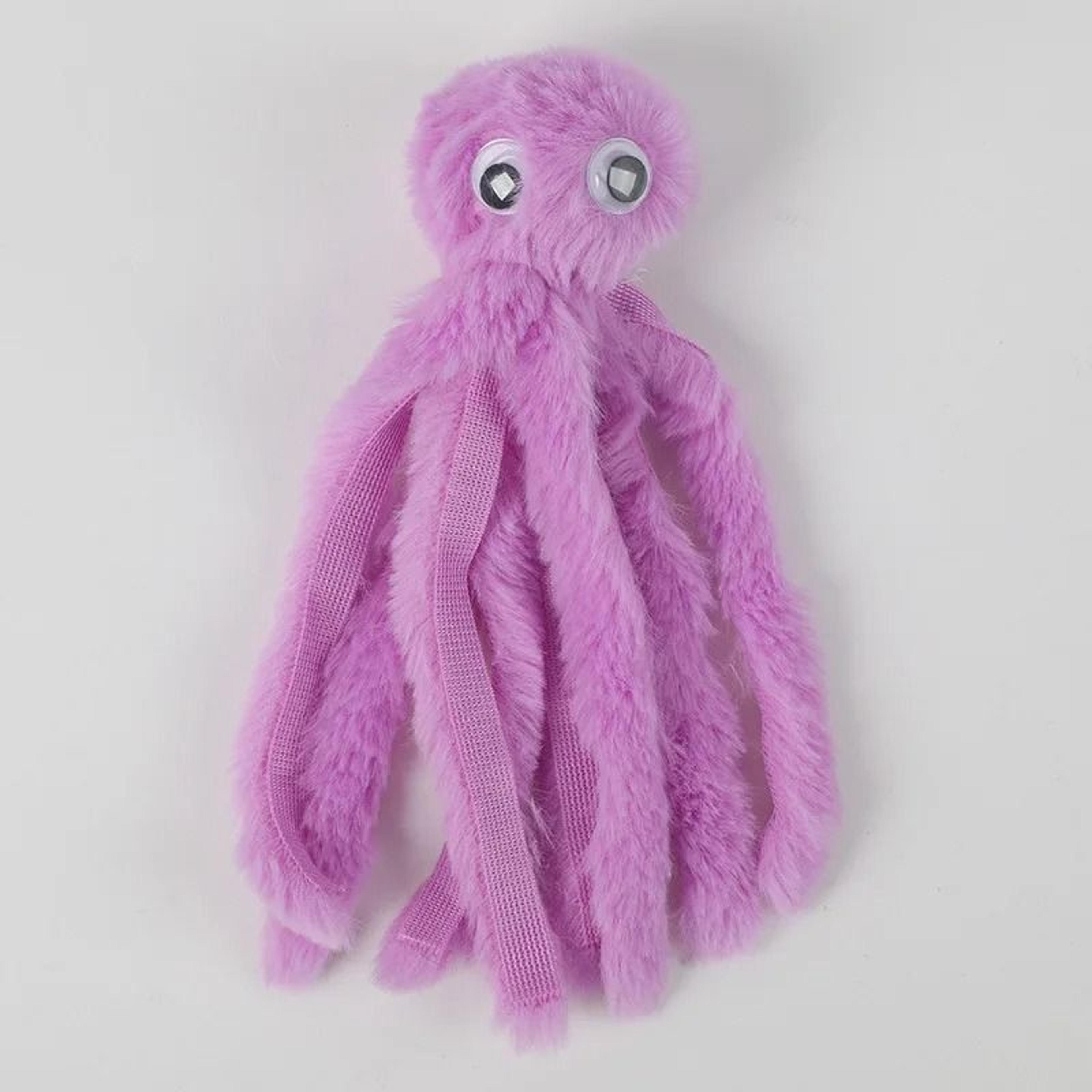 Cute Octopus Plush Cat Toy Bite Resistant Interactive Pet Toy For Cats And Dogs 1