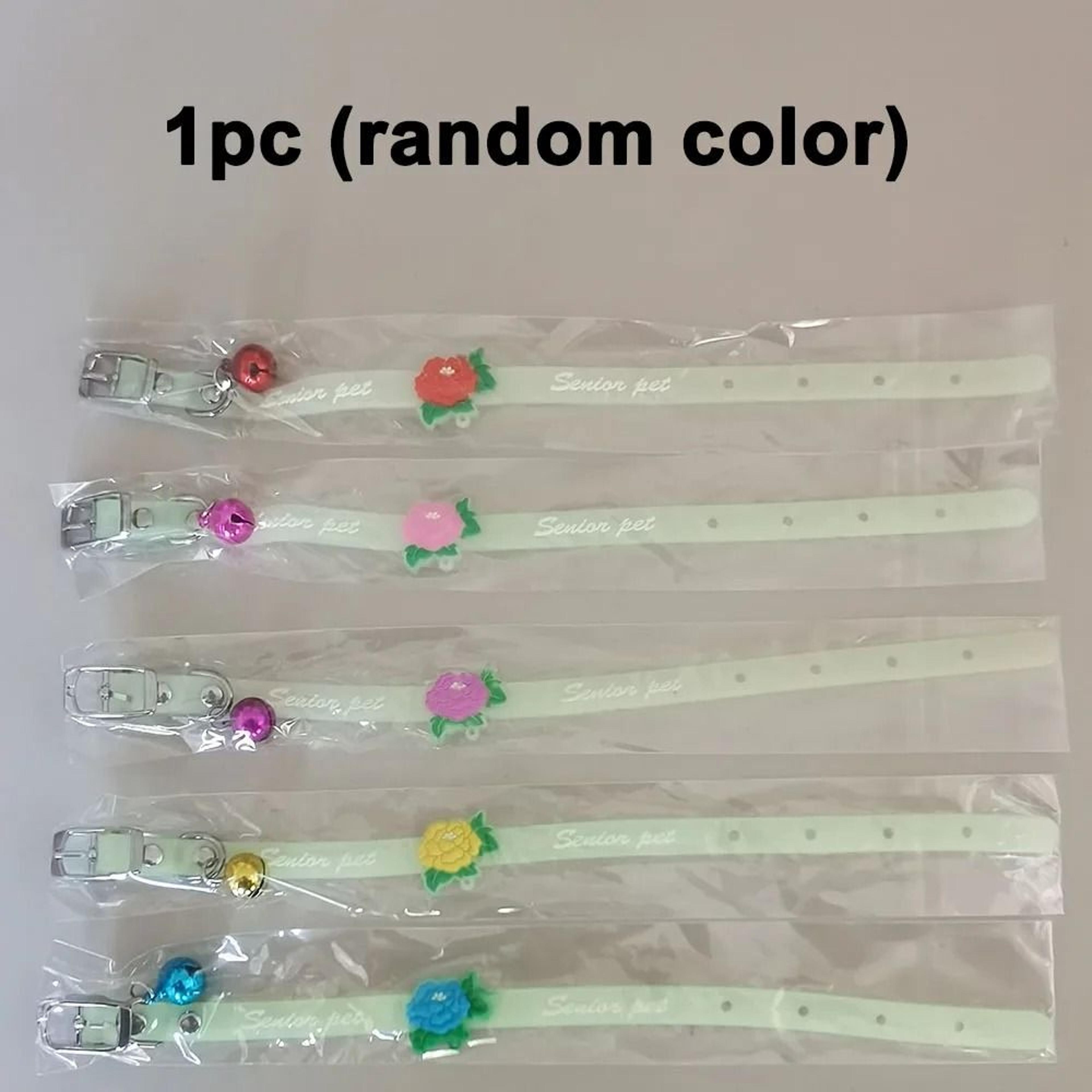 Luminous Silicone Cat Collar Glowing Anti Loss Pet Necklace With Bell 7