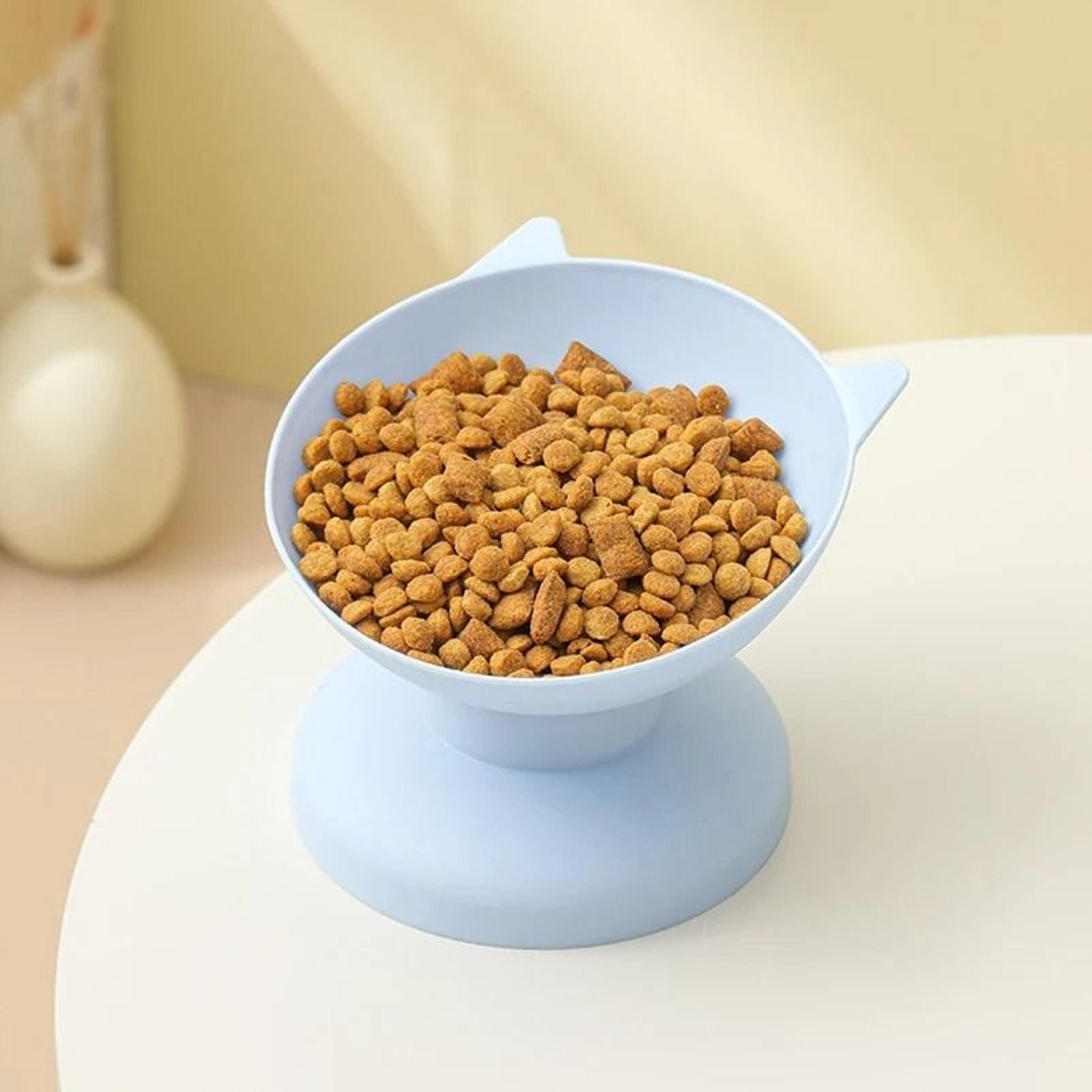 Elevated Neck Guard Pet Food Bowl For Cats And Small Dogs 9