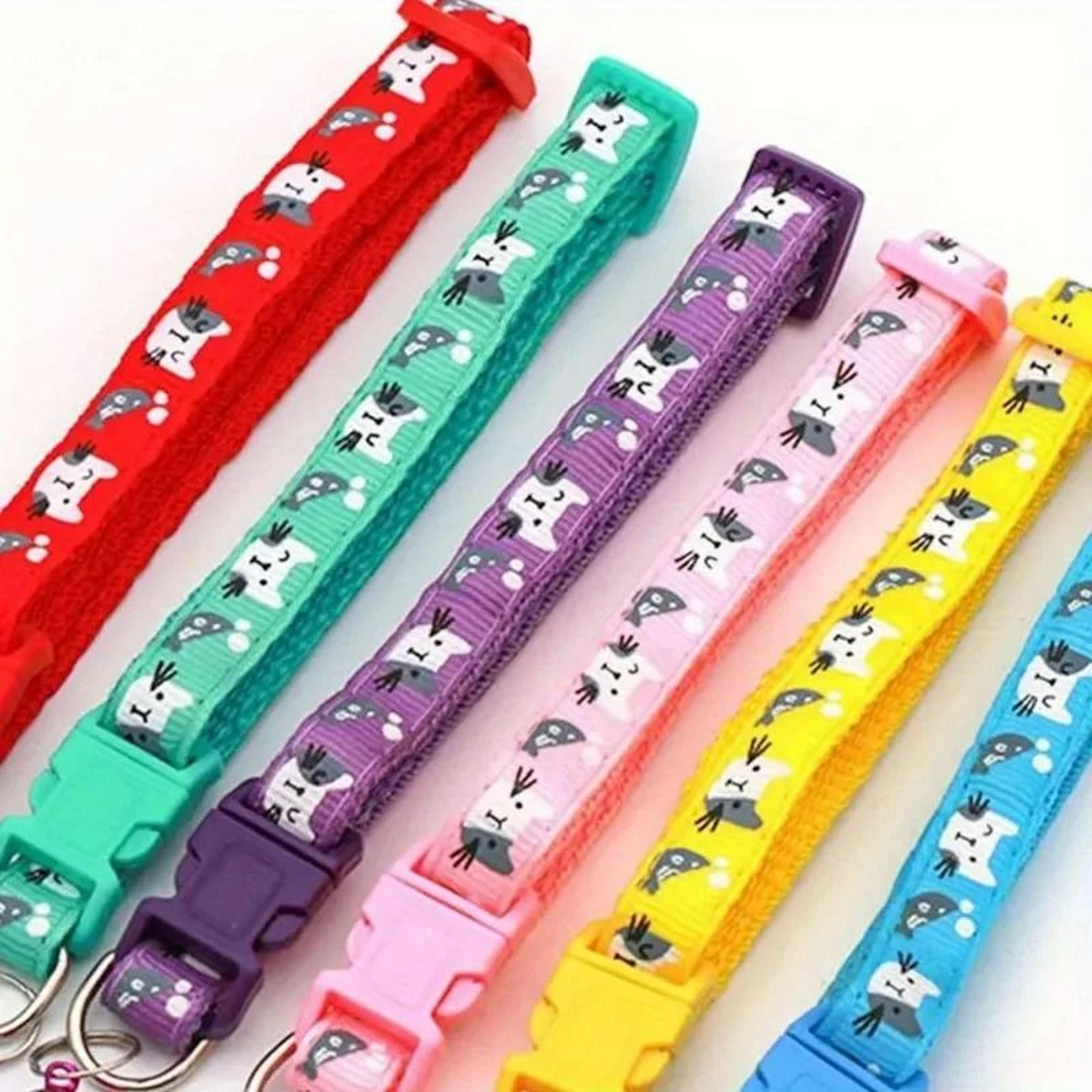 Personalized Cat Collar With Bell And Engraved ID Name Tag For Cats And Puppies 8