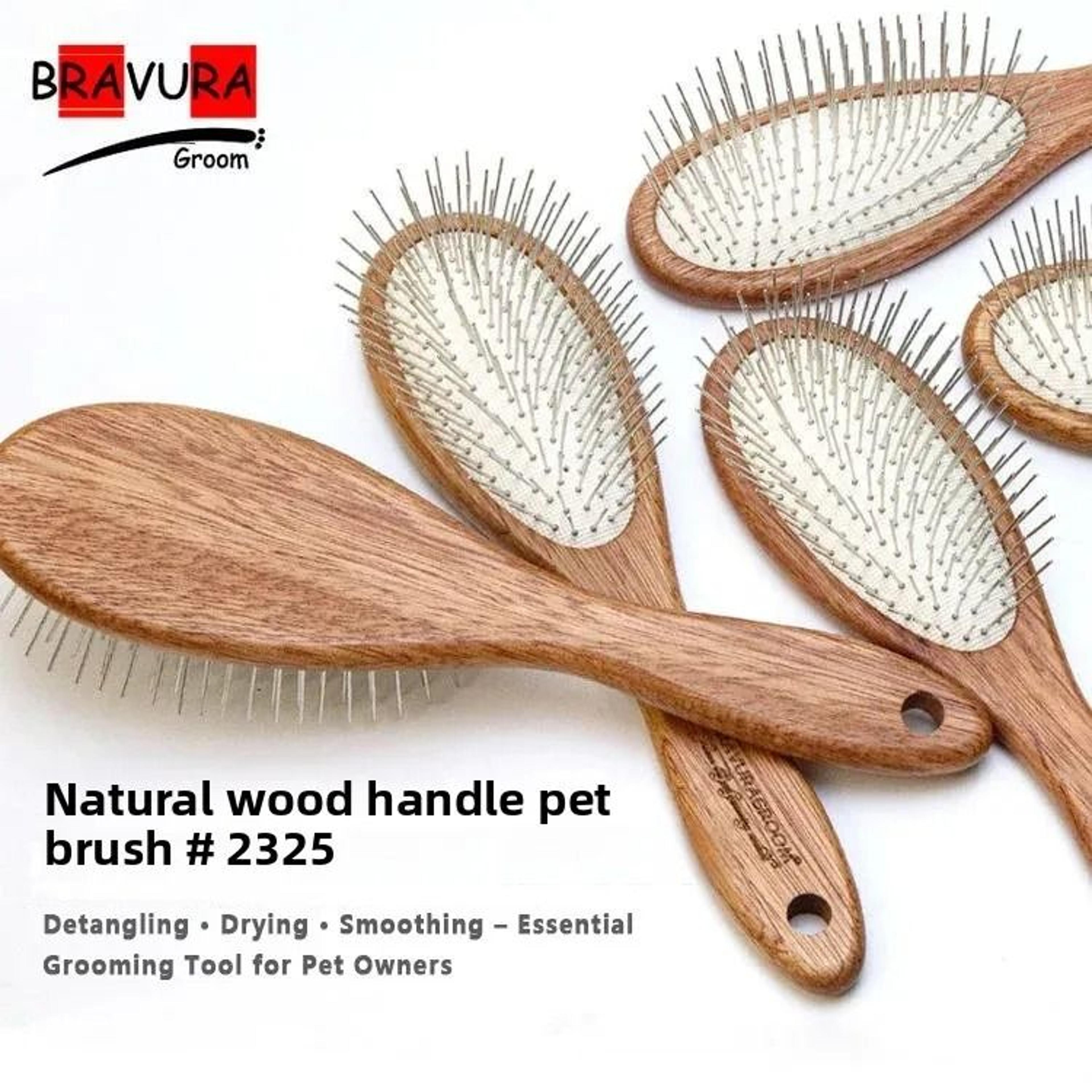 long pin slicker brush for cats and dogs deshedding and detangling grooming comb