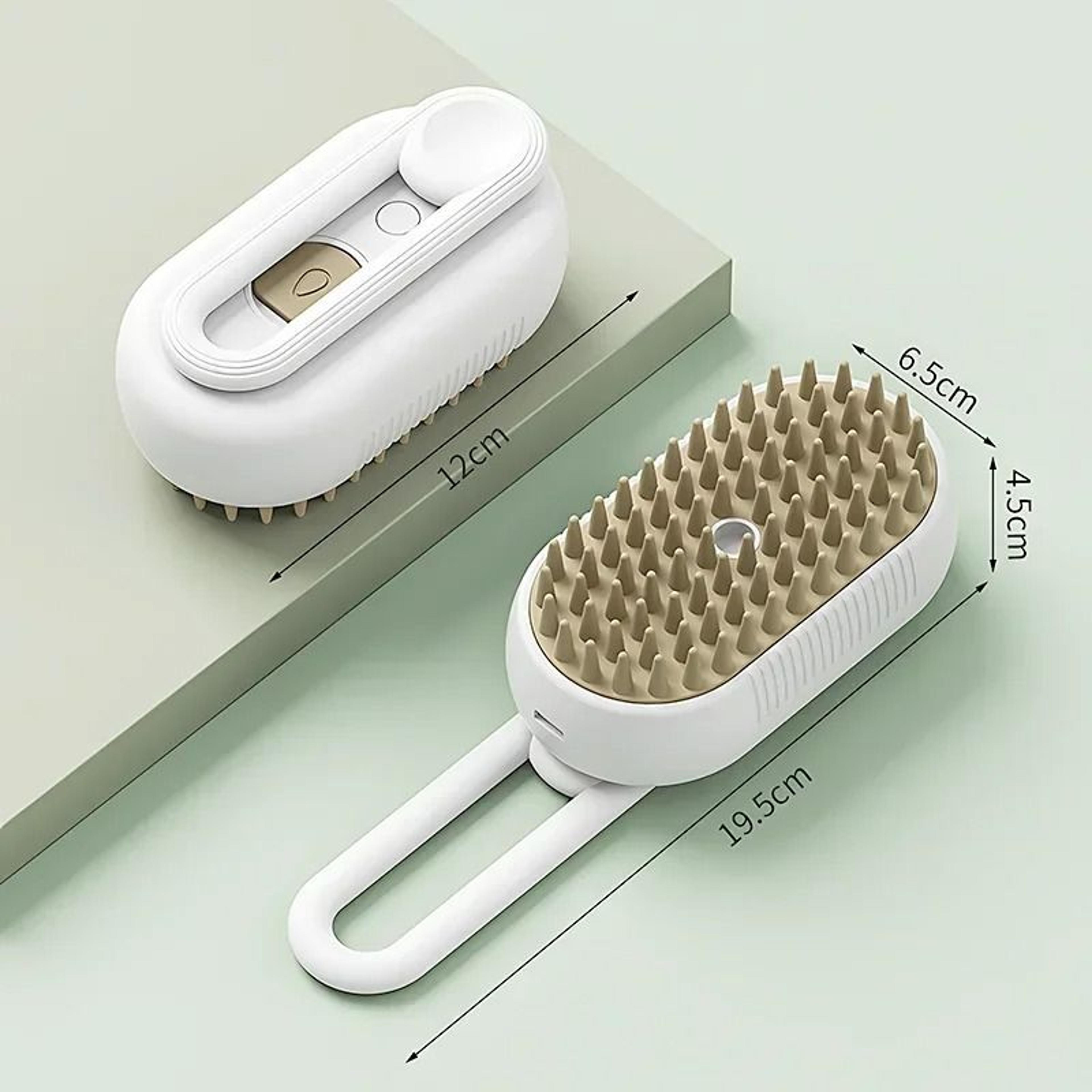 3 In 1 Pet Steam Brush Electric Spray Grooming Comb For Cats And Dogs 1
