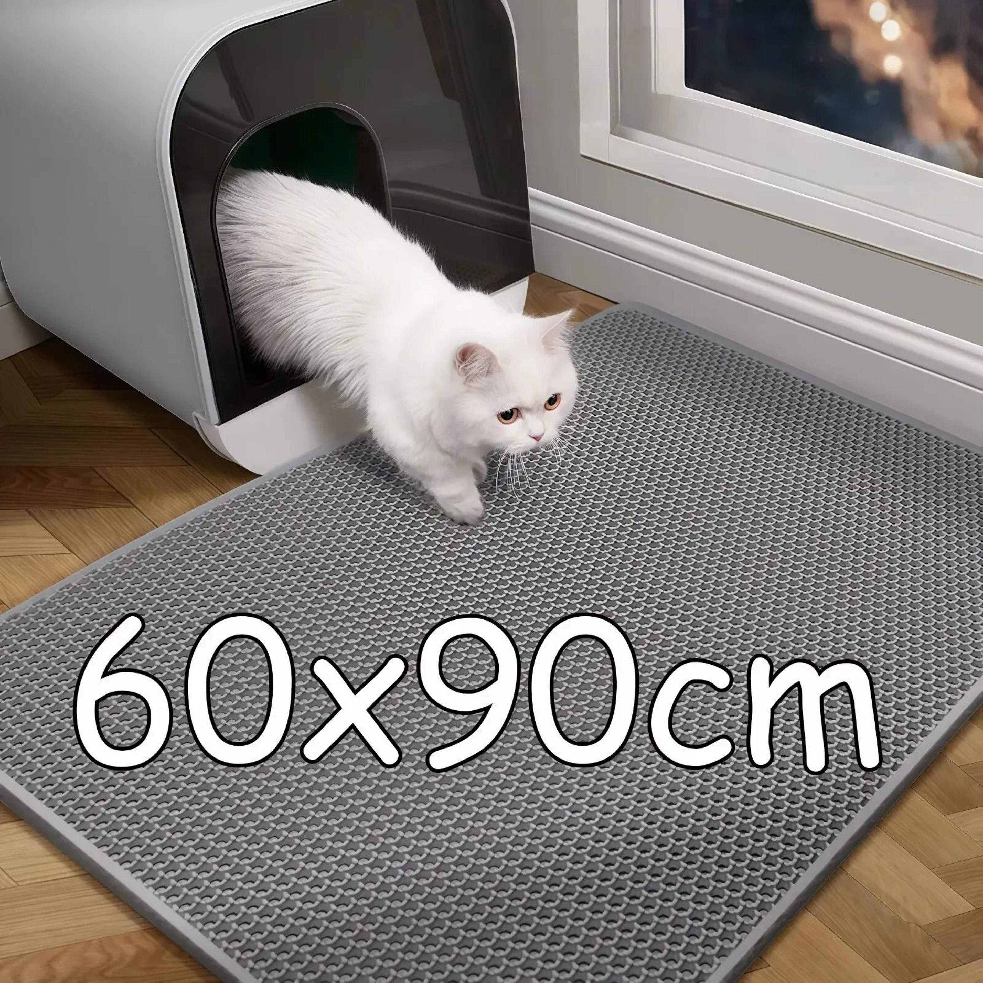 Large Waterproof Cat Litter Mat Double Layer Honeycomb Litter Box Scatter Control Mat 9