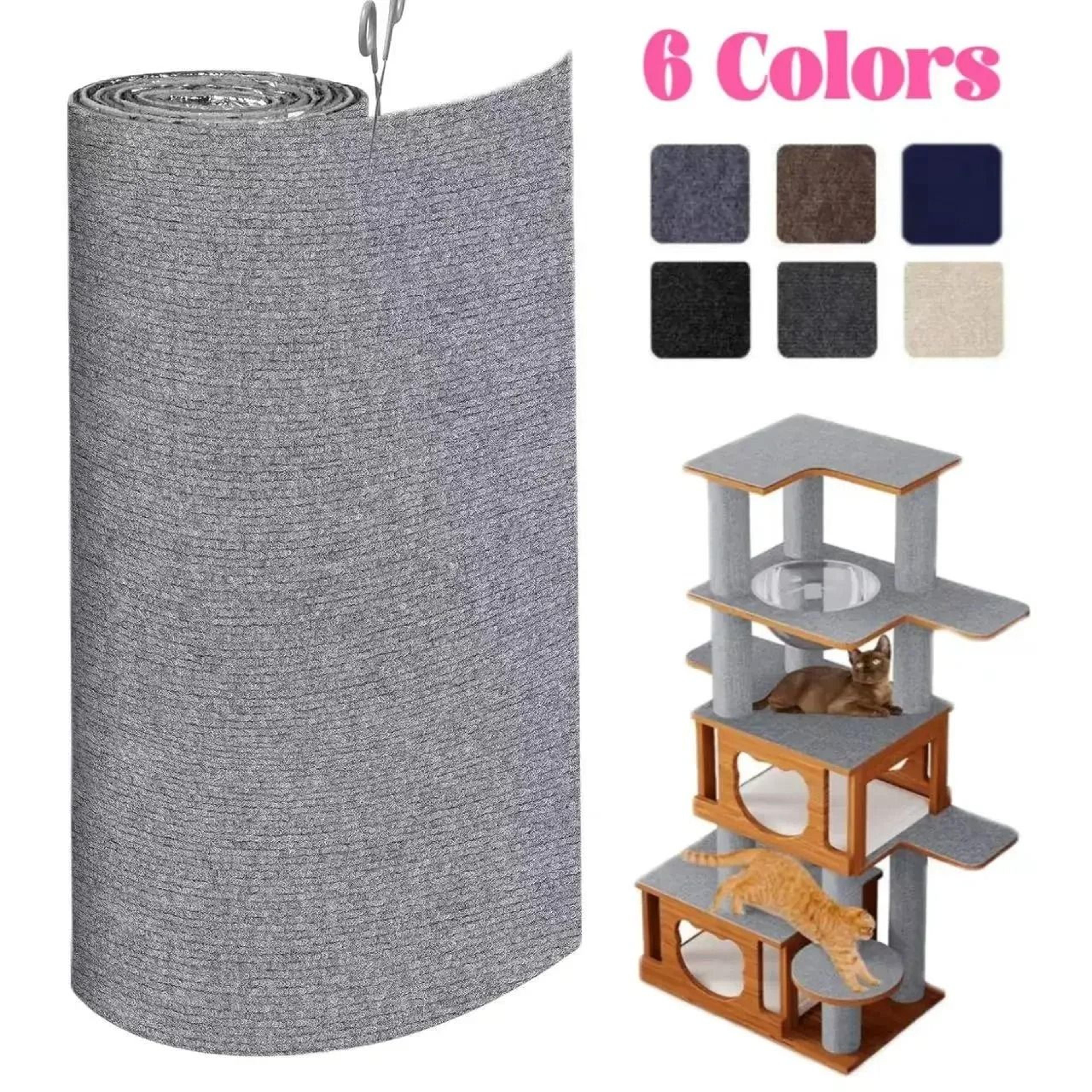 anti scratch cat scratching mat self adhesive trimmable furniture and sofa protector for cats