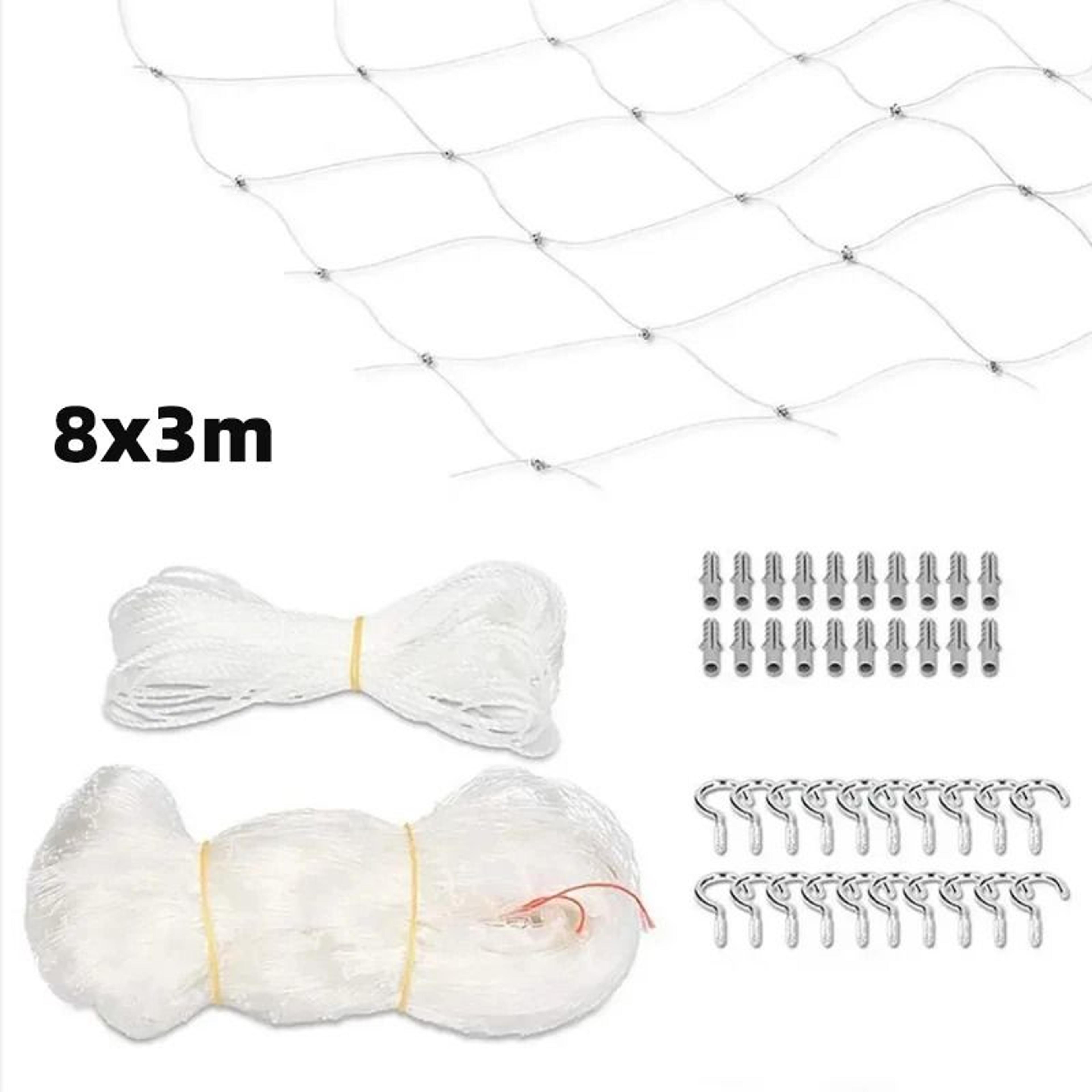 Protective Pet Safety Net Anti Fall Balcony Mesh Fence For Cats Patio Stairs And Windows 3