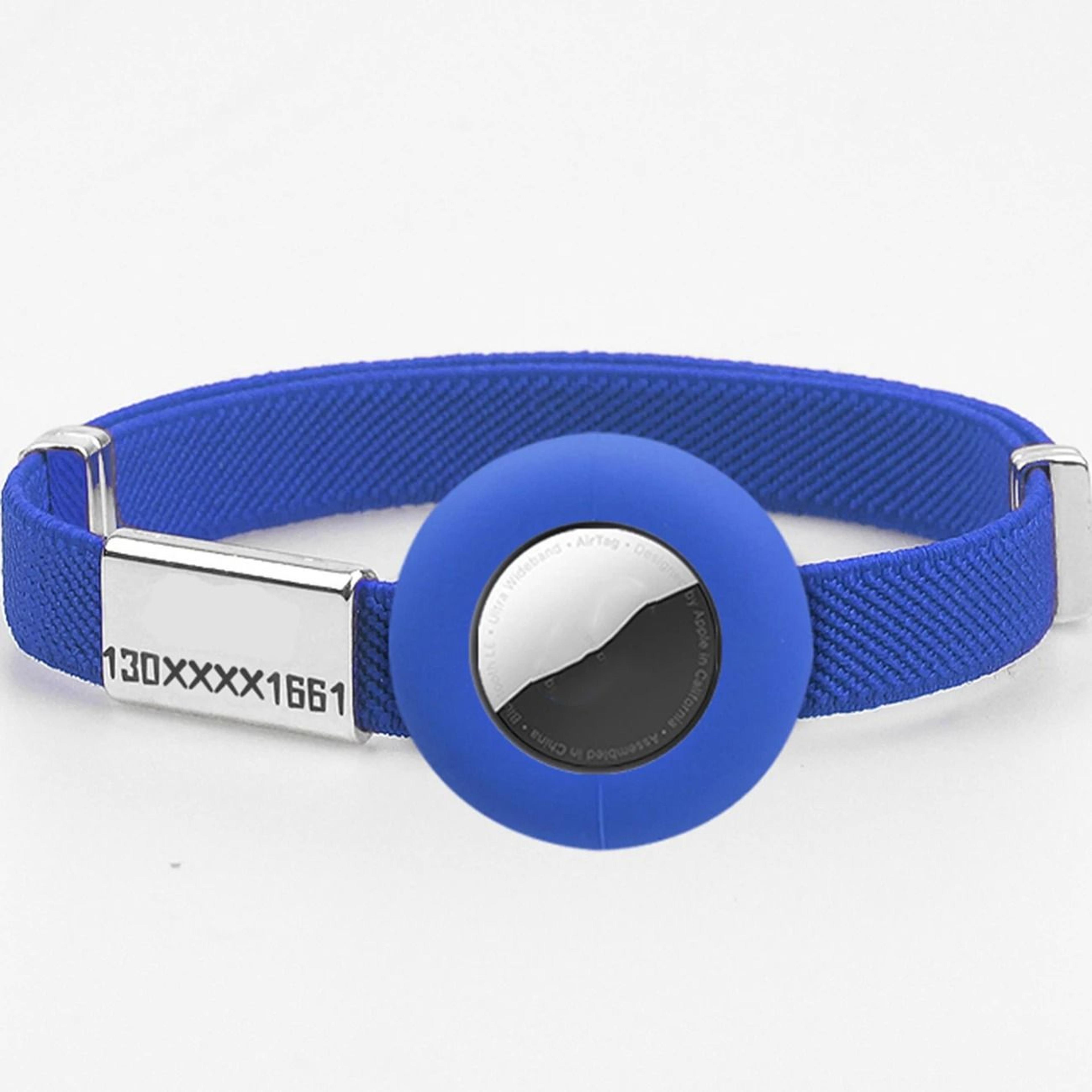 Elastic AirTag Cat Collar With Custom Name Tag And Tracker Holder 4