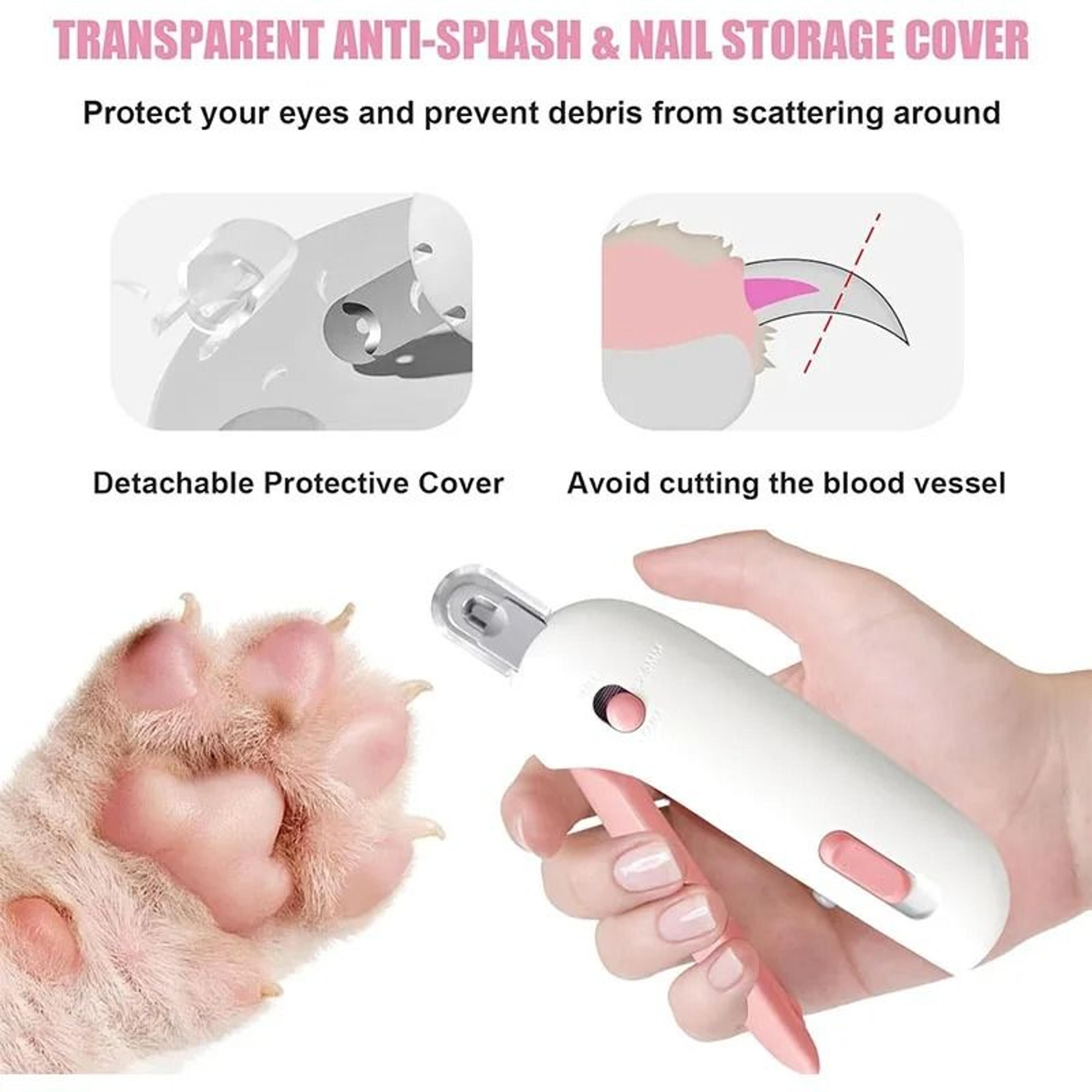 Adjustable Pet Nail Clipper With File For Cats And Dogs 4