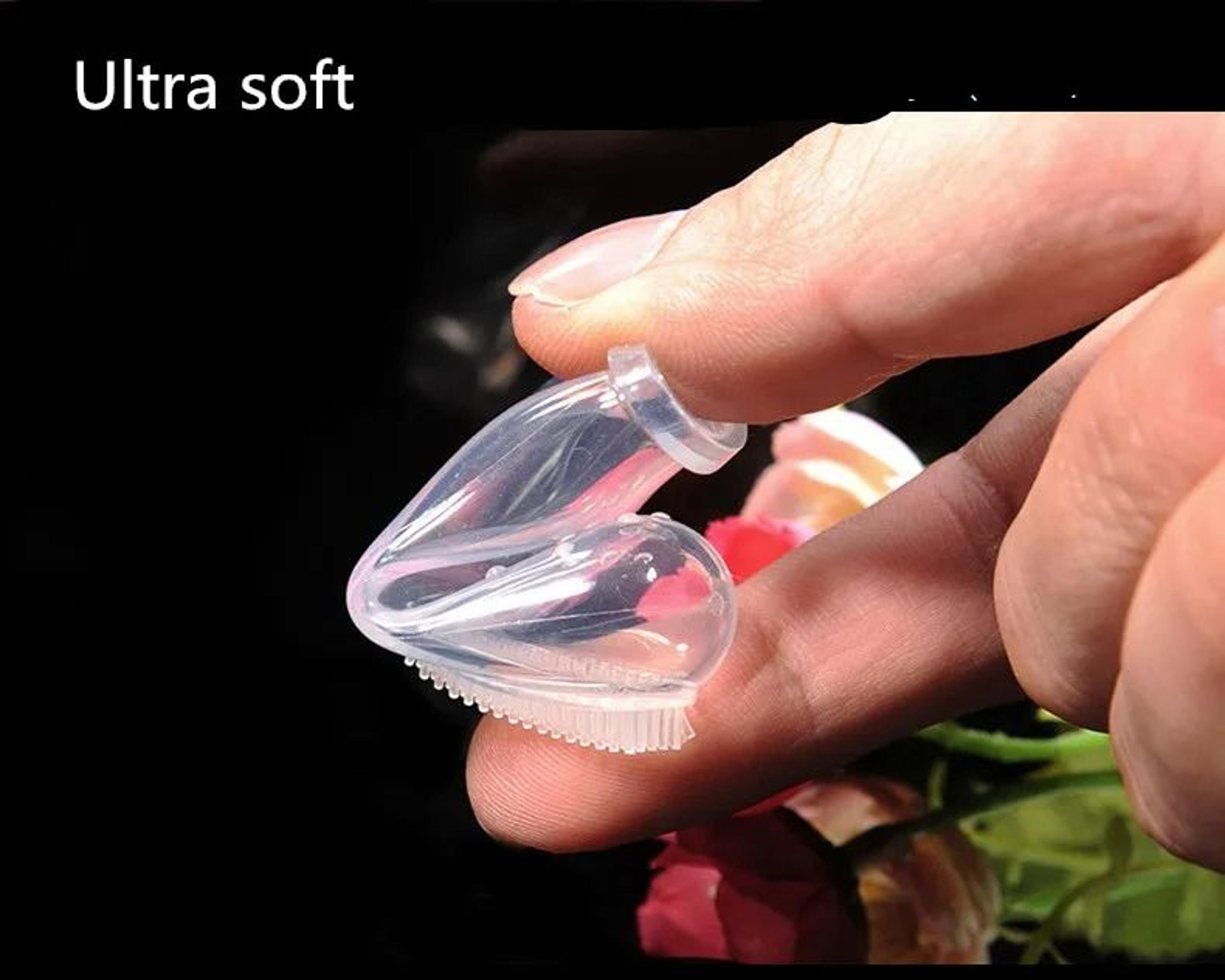 Soft Pet Finger Toothbrush For Dog And Cat Dental Care 2