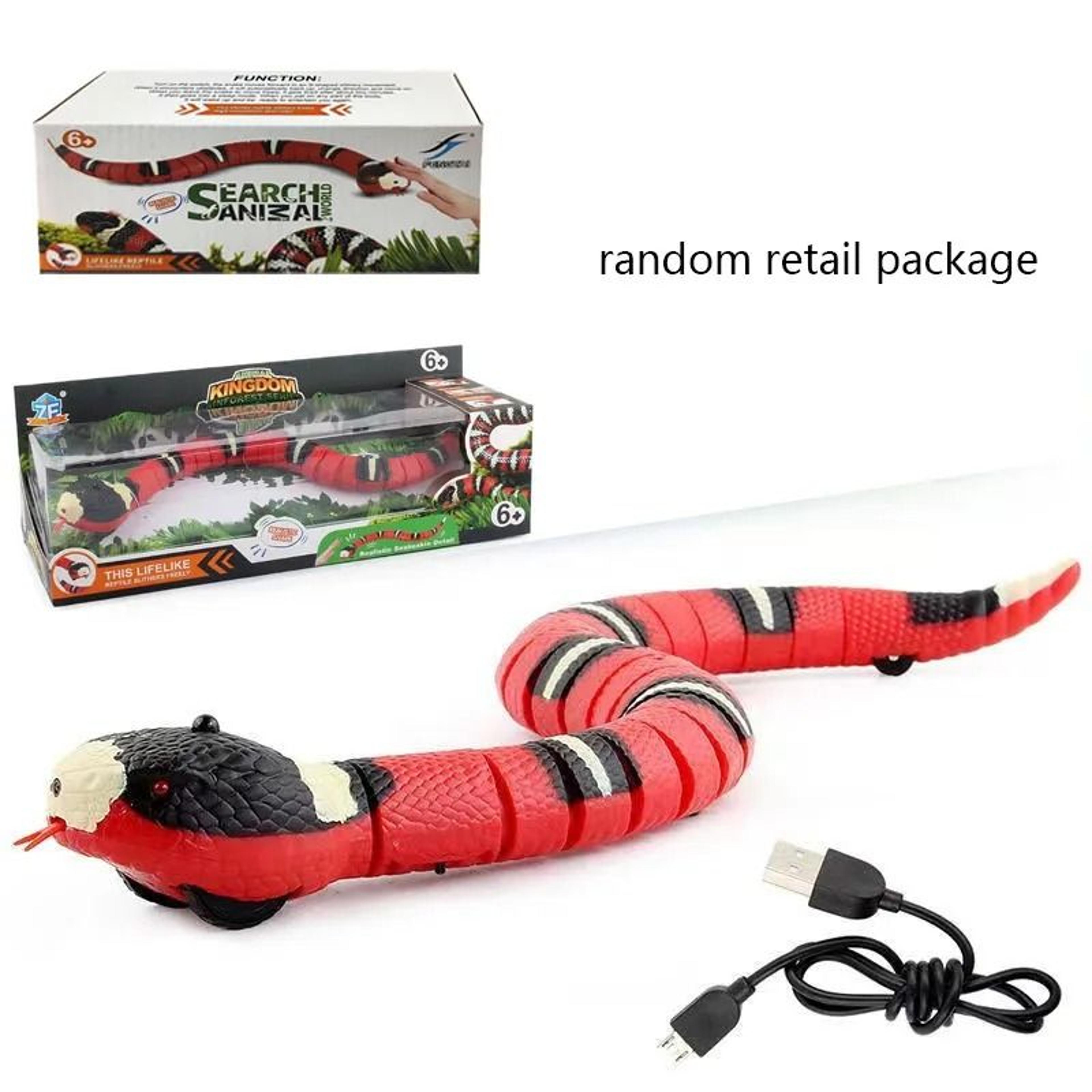 Smart Sensing Snake Cat Toy USB Rechargeable Interactive Toy 2