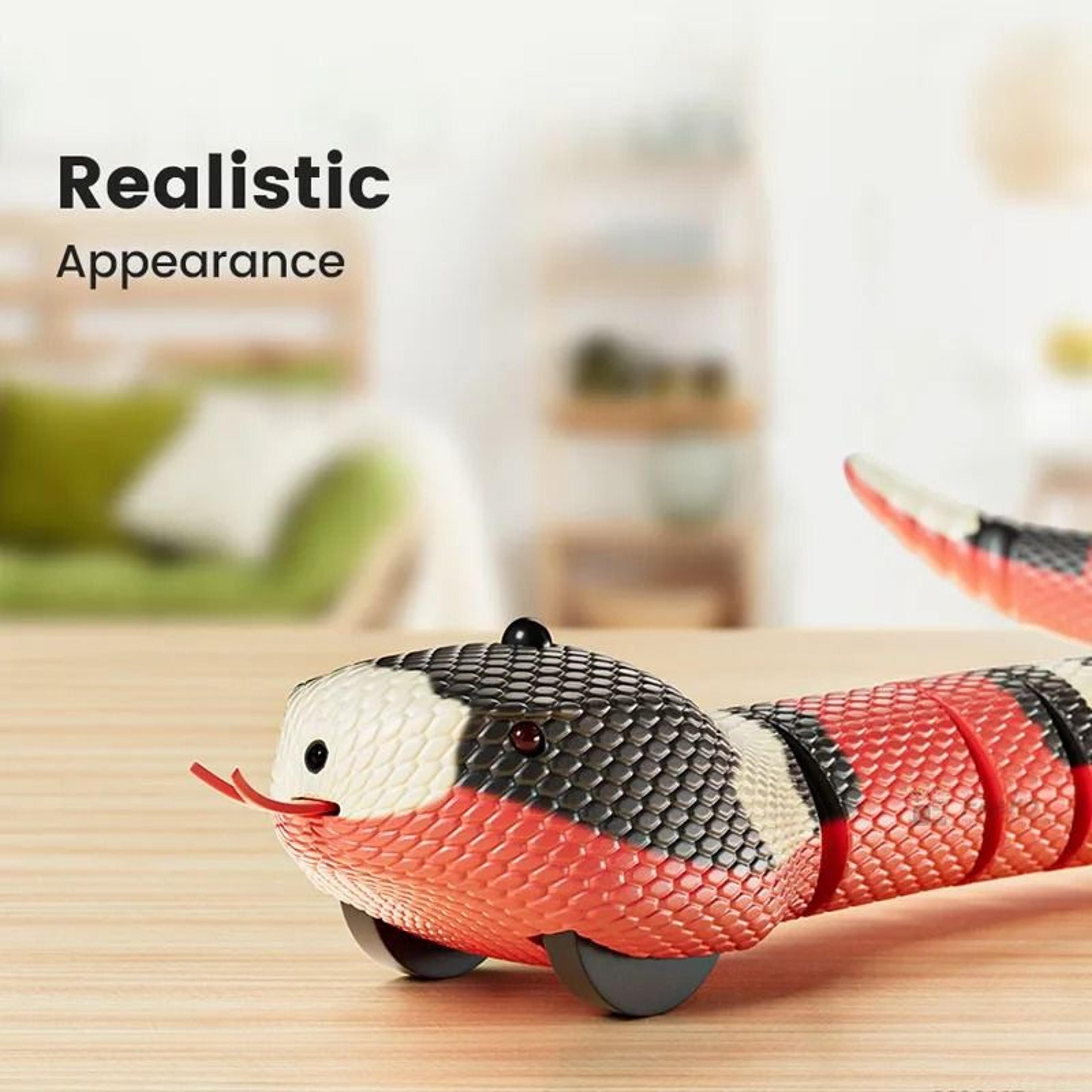 Smart Sensing Snake Cat Toy USB Rechargeable Interactive Toy 6