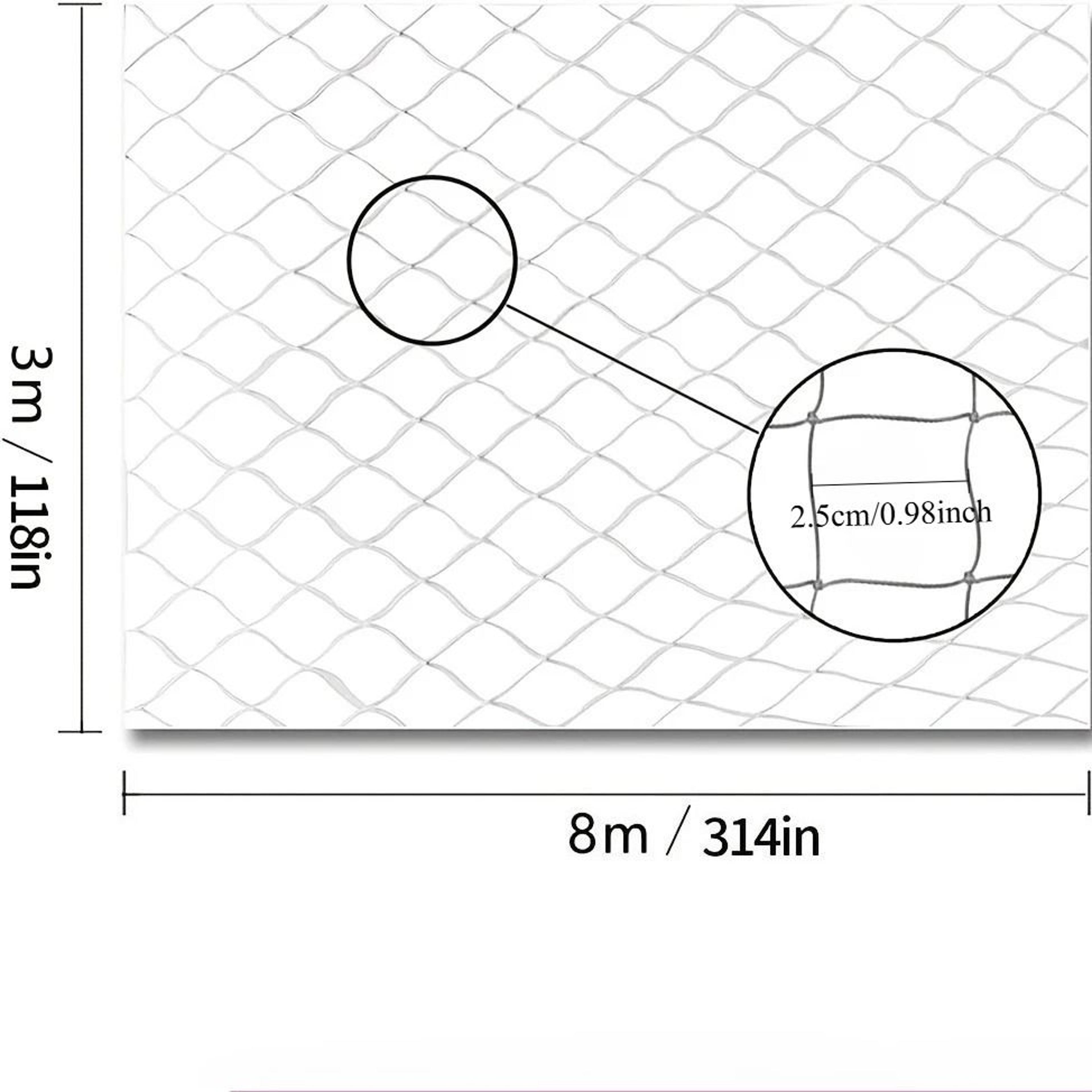 Transparent Cat Safety Net For Balcony And Stairs 3