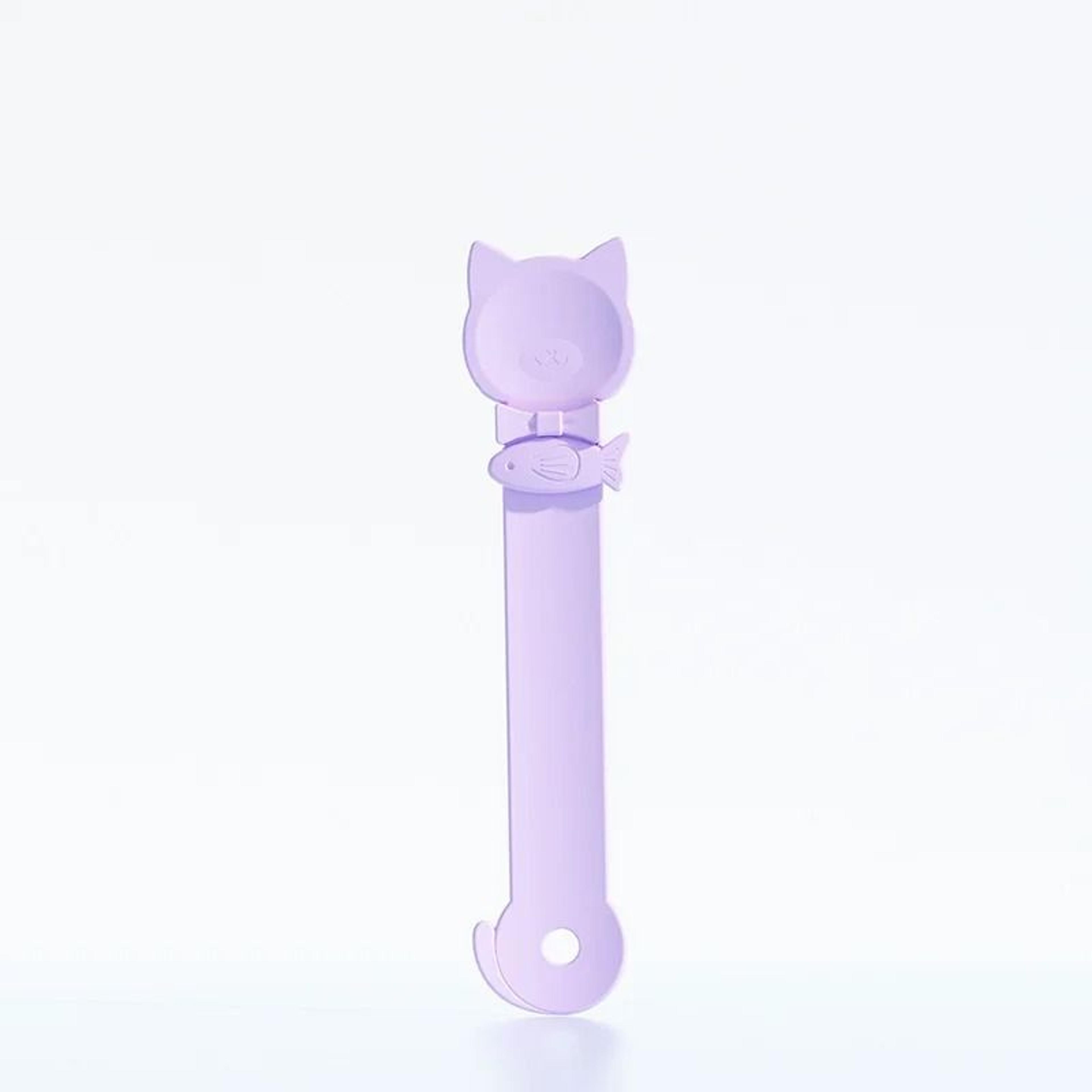 Mess Free Cat Treat Squeeze Spoon For Lickable Snacks And Wet Food 4