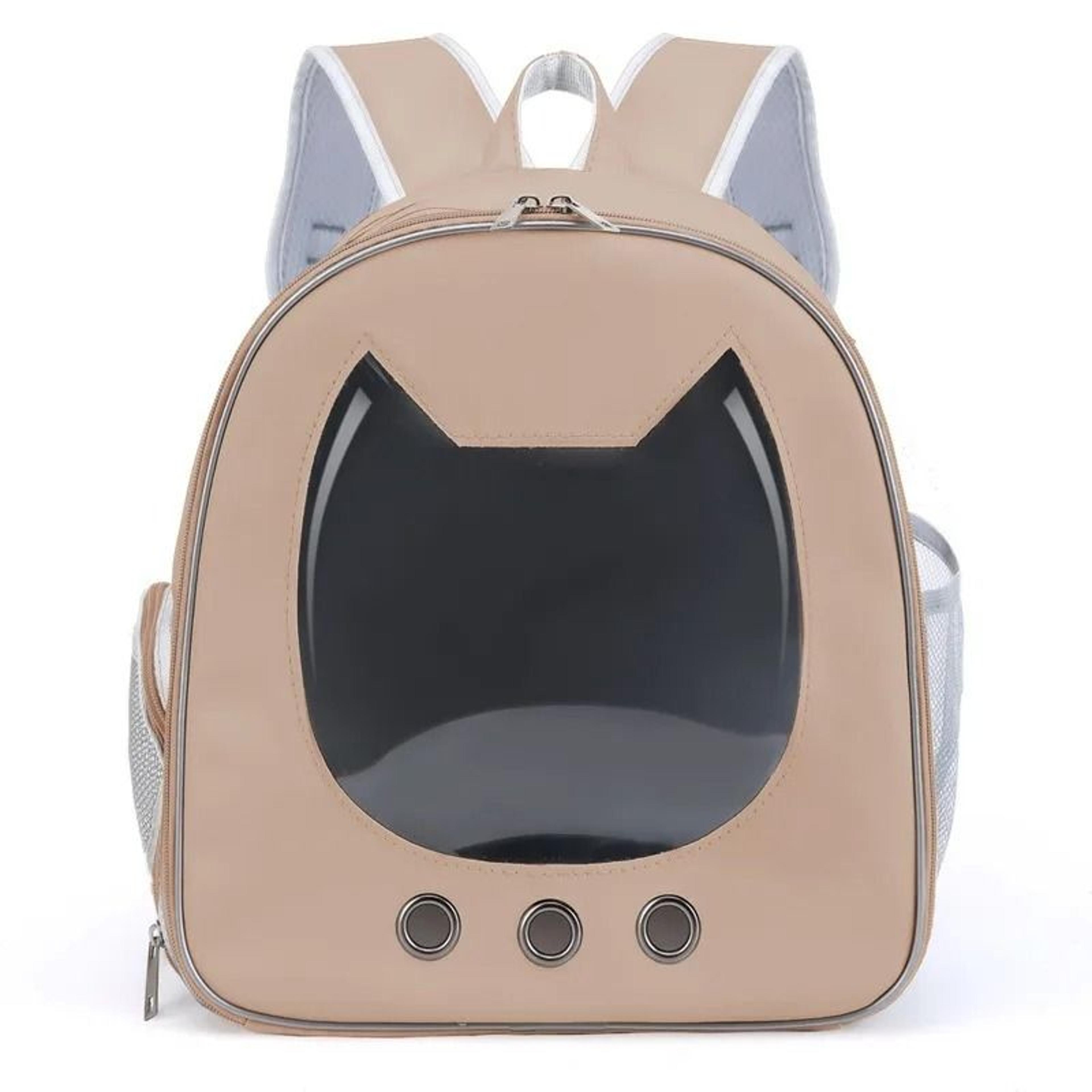 Foldable Transparent Pet Backpack Carrier For Breathable Cat And Small Dog Travel 1