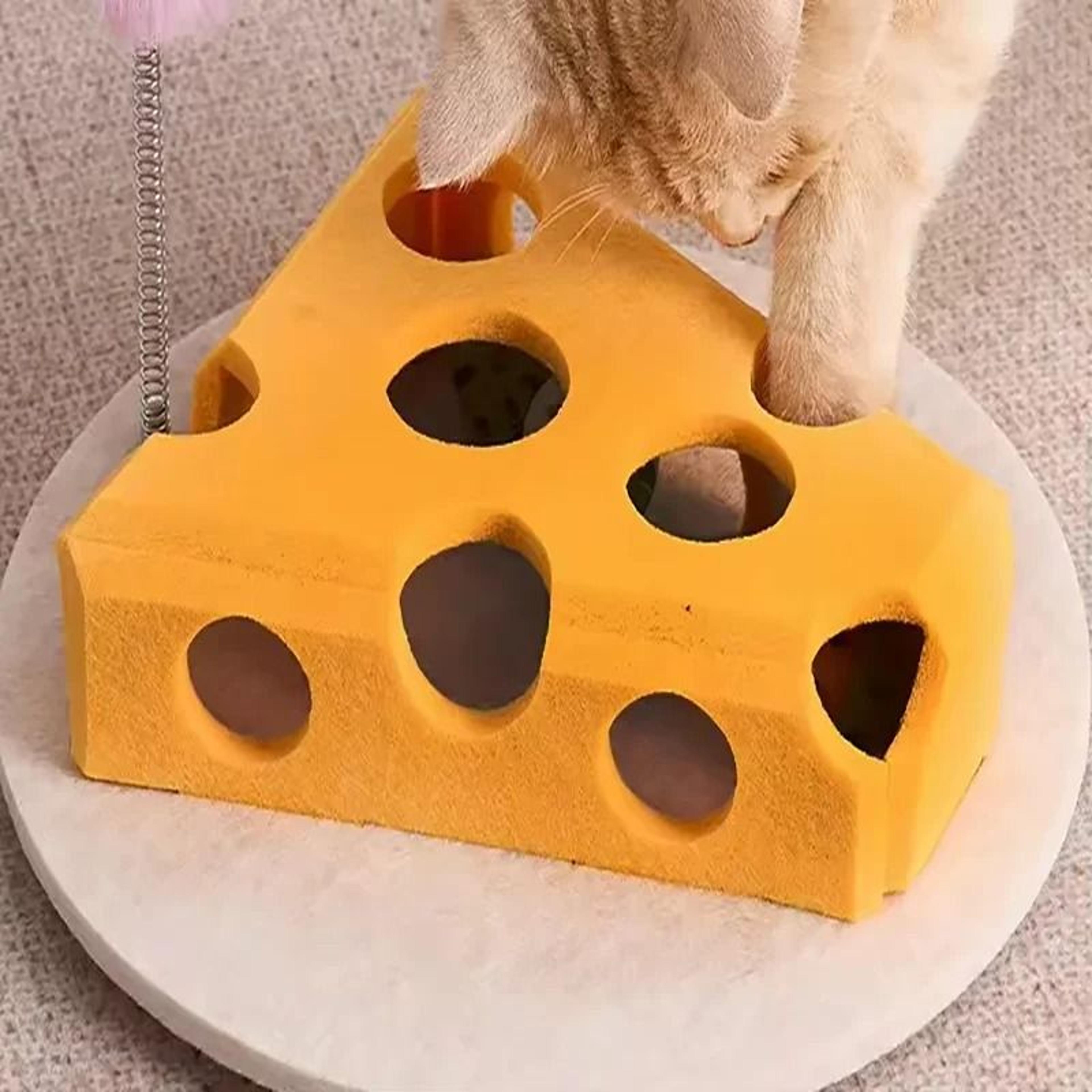 Interactive Felt Cat Puzzle Toy For Hide And Seek Play And Mental Training 3