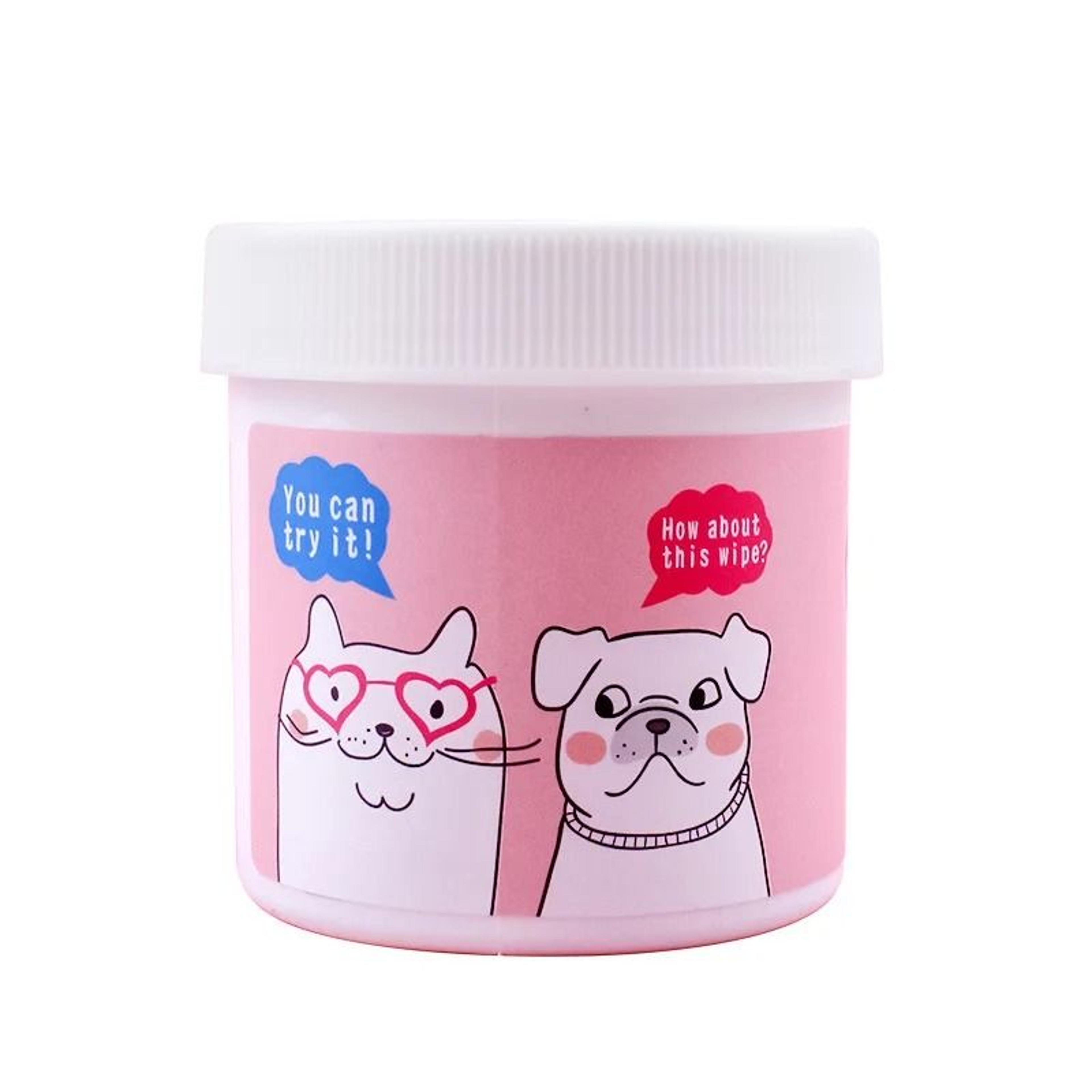 gentle pet eye wipes for cats and dogs tear stain cleaning pads daily care