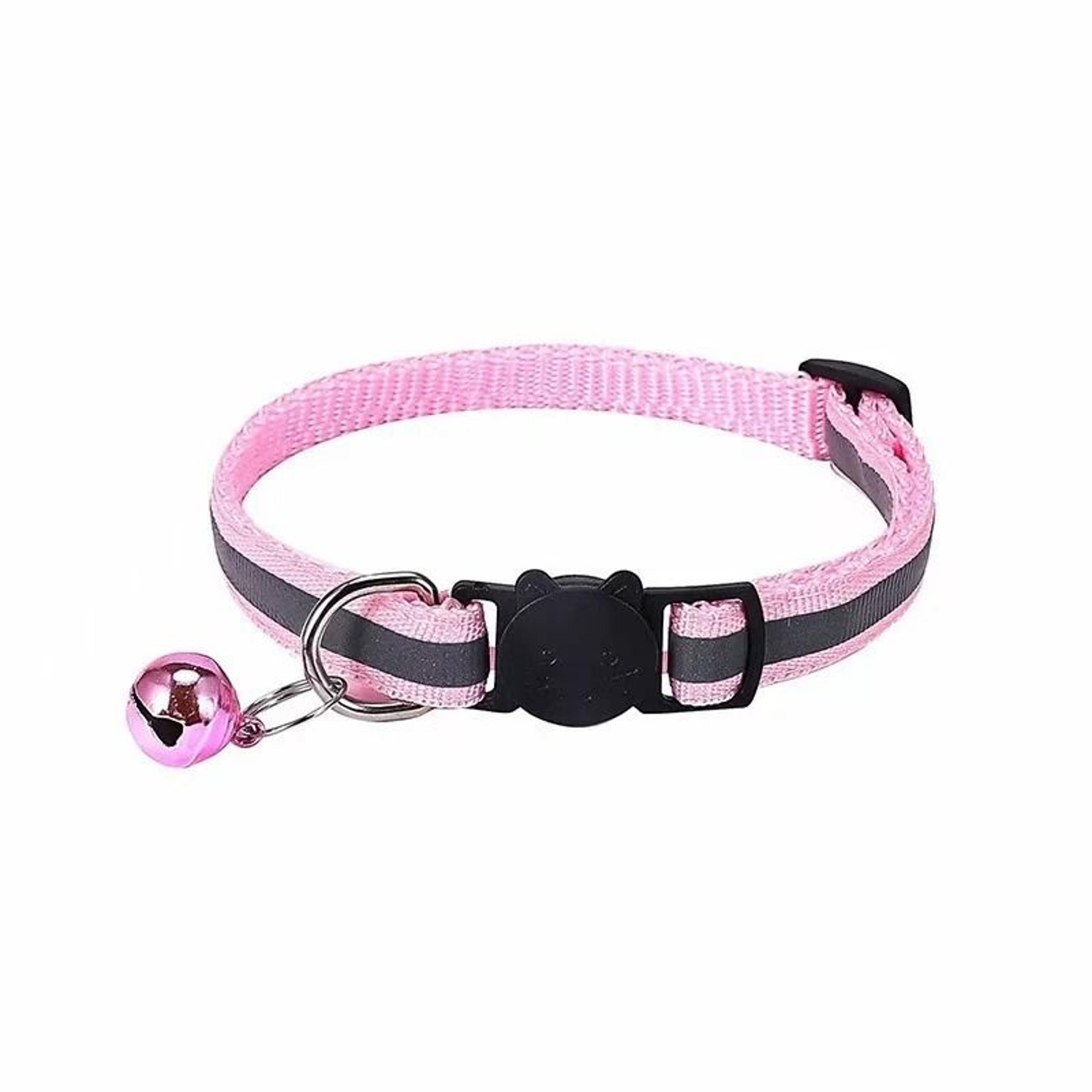 Reflective Adjustable Cat Collar With Bell For Small Dogs Kittens And Daily Wear 6