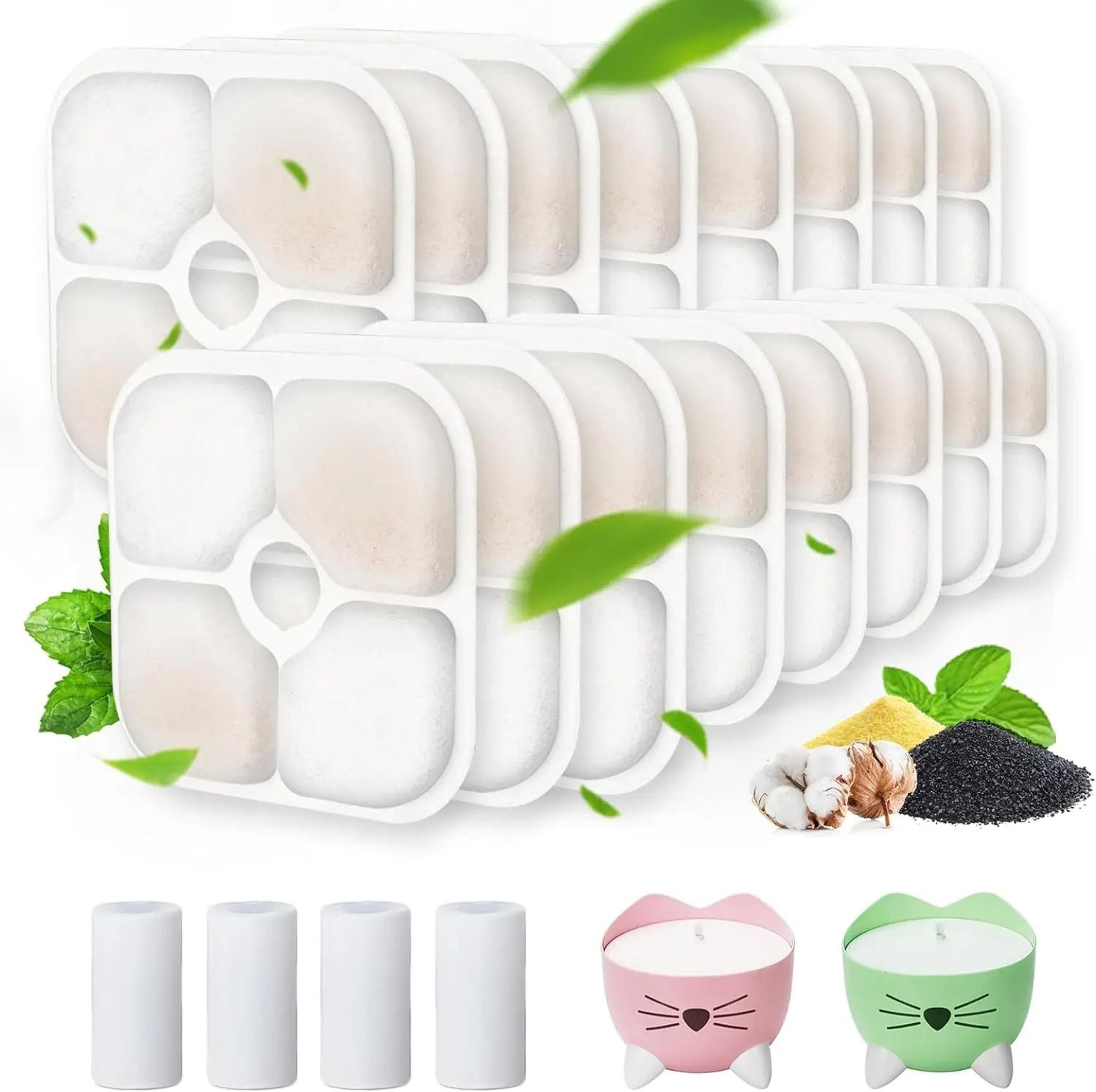 catit pixi water fountain filter replacement set with pump hoses for fresh pet hydration