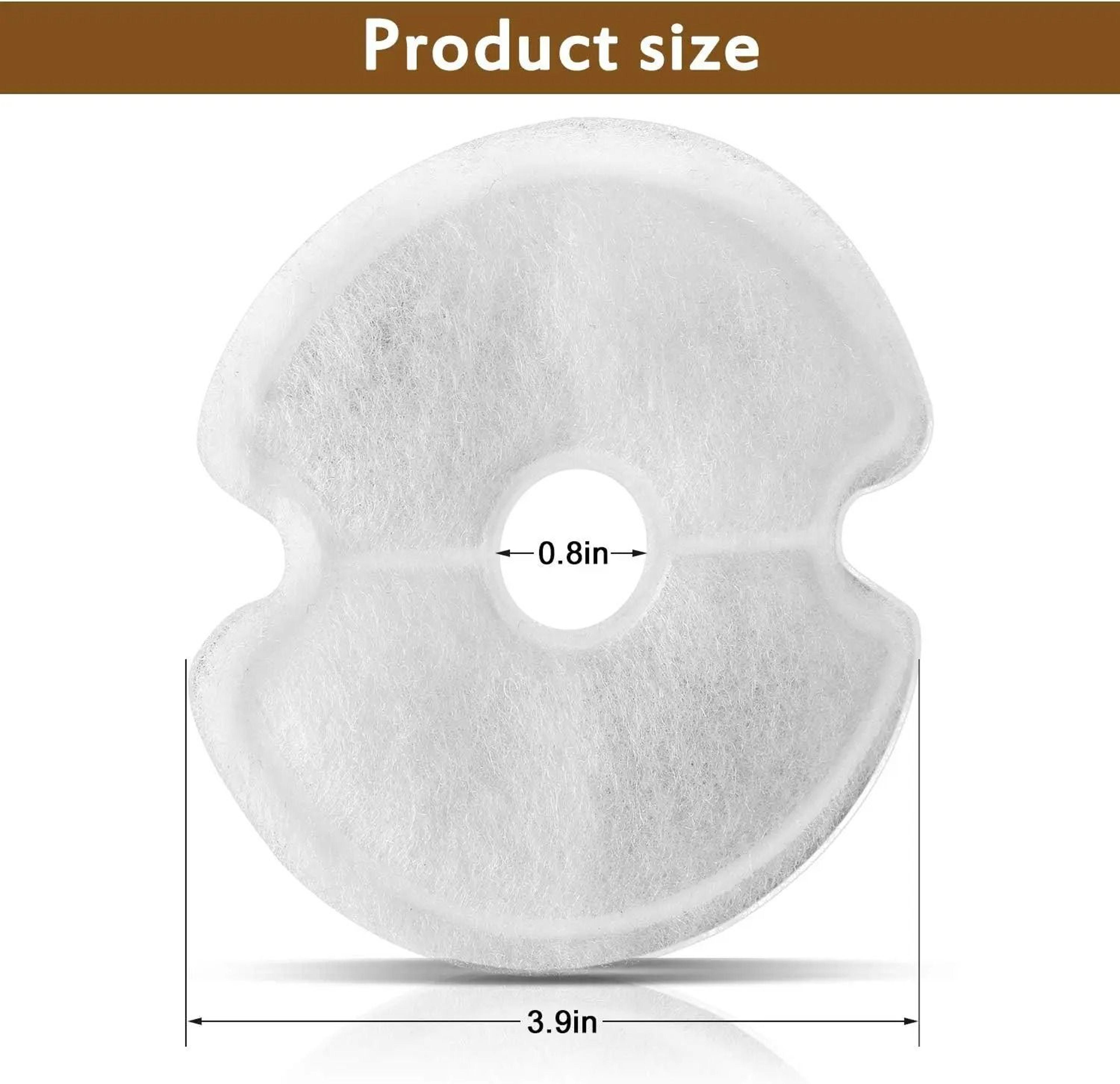 Multiple Filtration Cat Water Fountain Filter Replacement Pack For Fresh Clean Pet Drinking Water 3