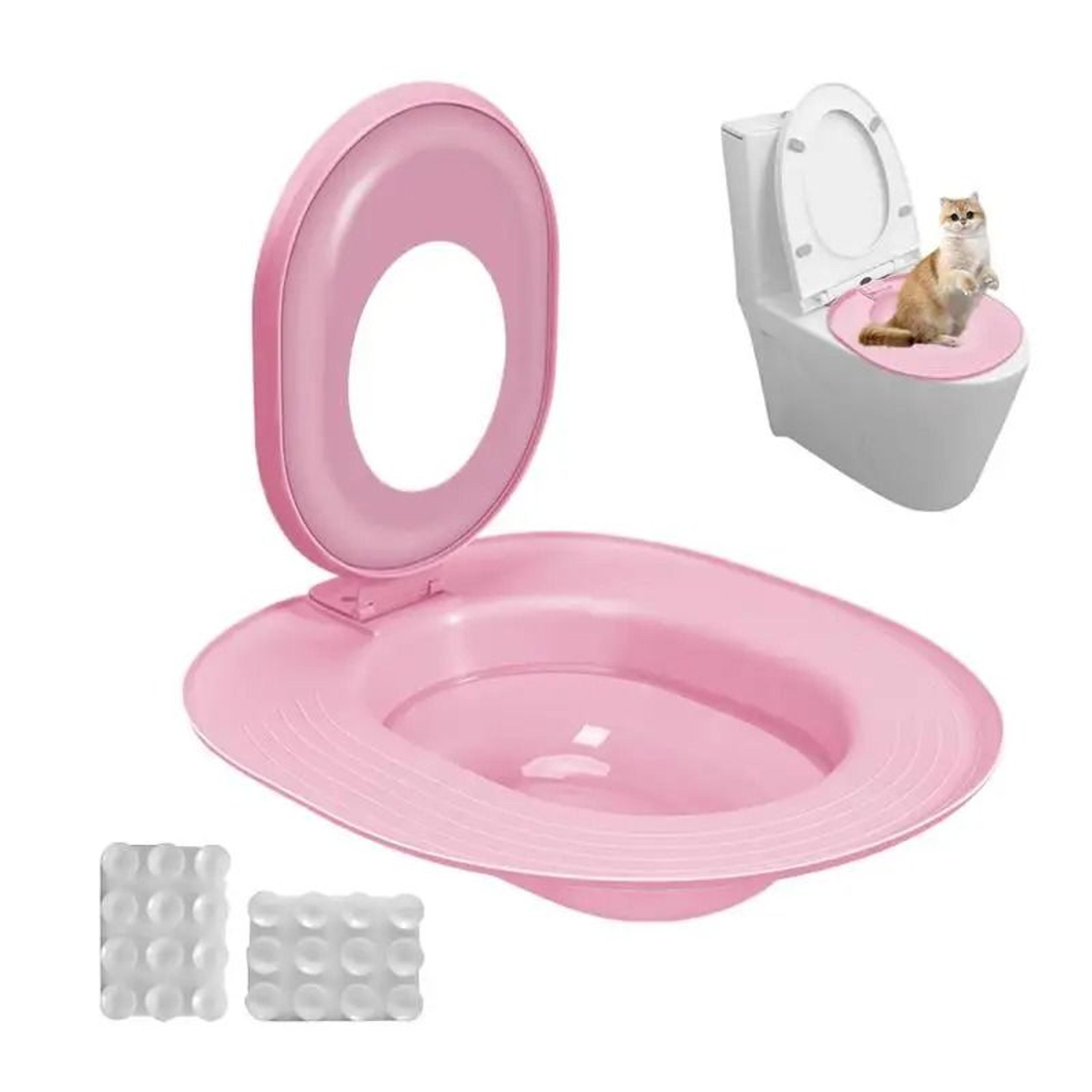 Reusable Cat Toilet Training Kit Universal Potty Seat Trainer For Cleaner Litter Free Home 7