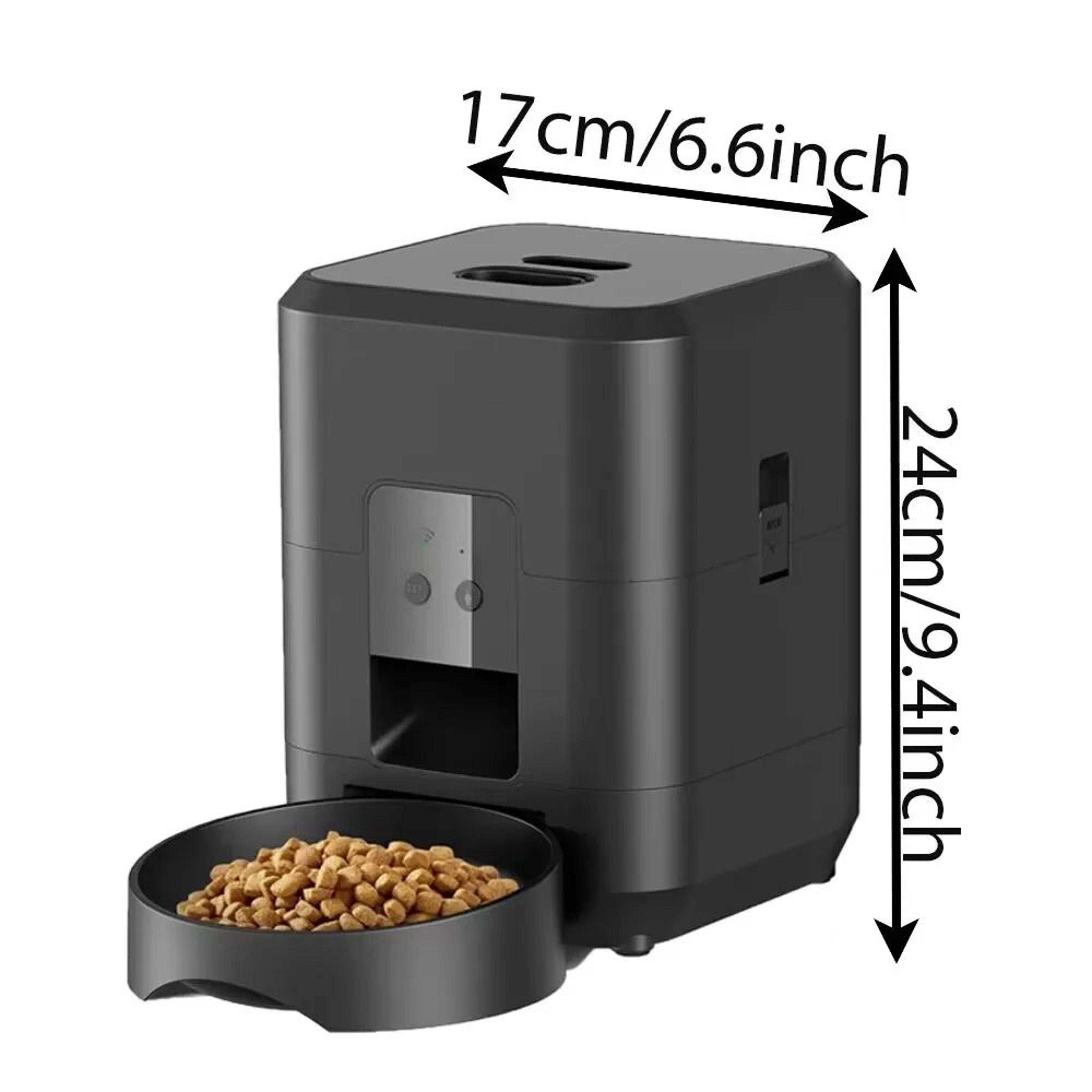 Smart WiFi Automatic Pet Feeder With Camera Timer 2L Food Bowl For Cats Dogs 9