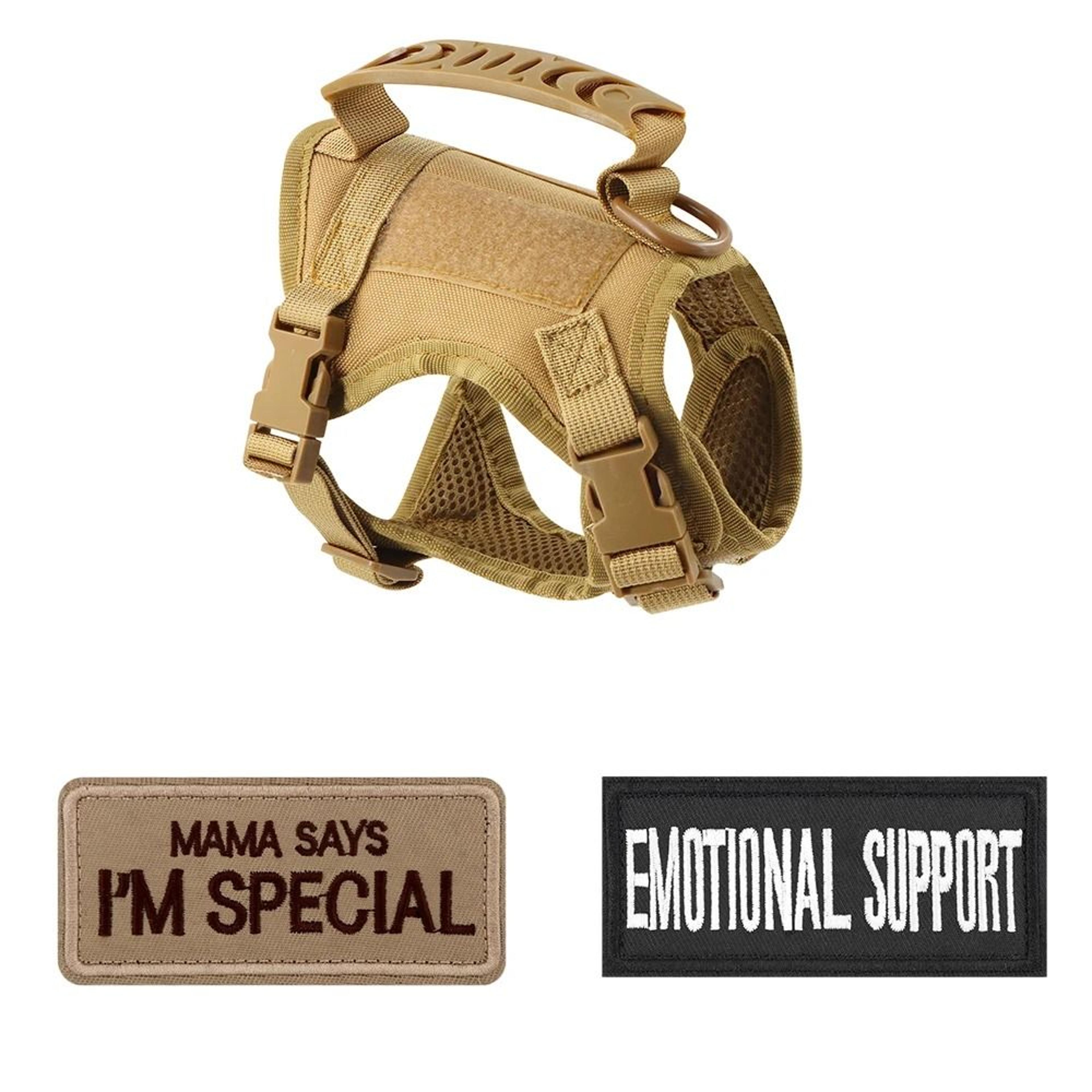 Tactical Escape Proof Cat Harness Adjustable Military Style Vest For Outdoor Walking And Training 7
