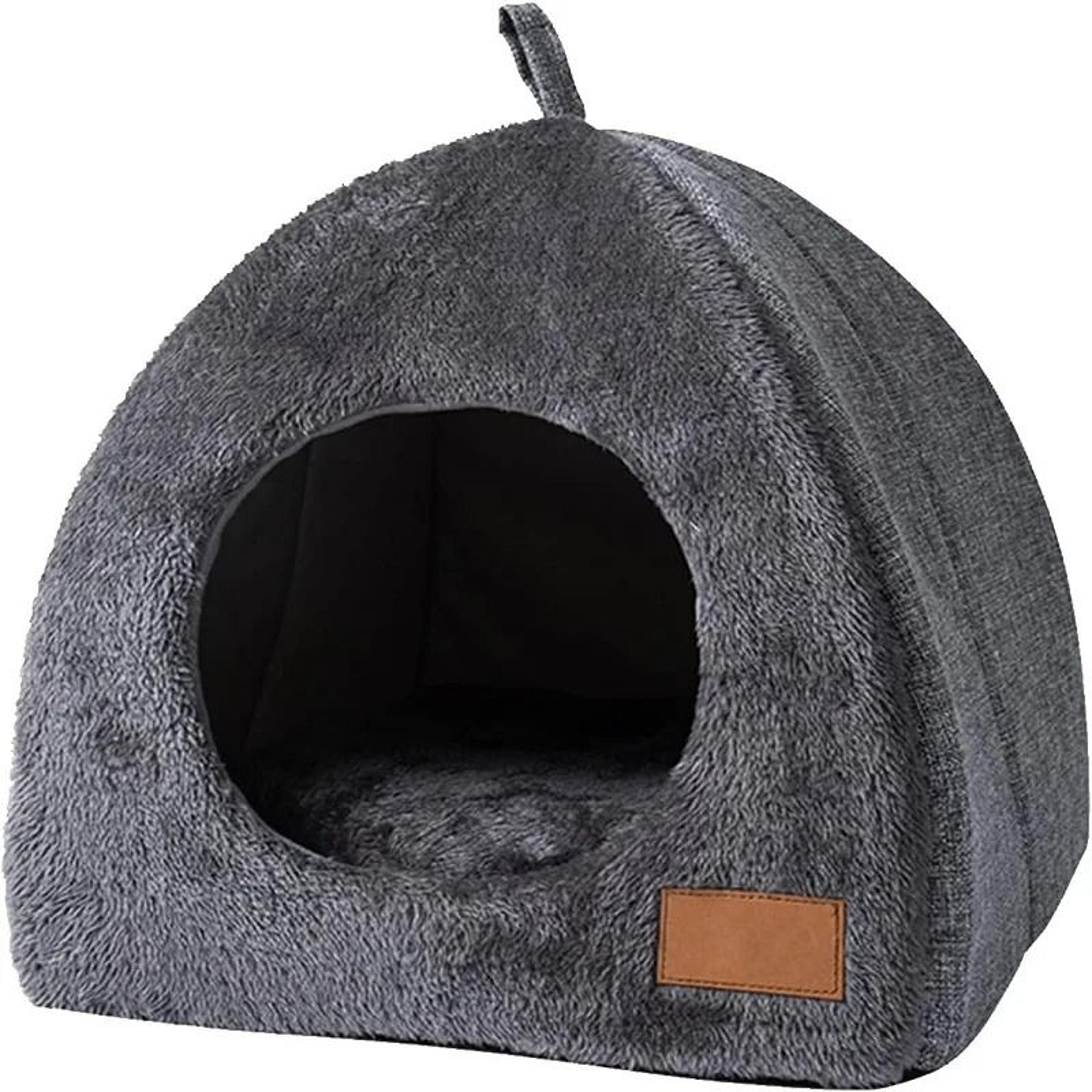 Warm Closed Triangle Cat House Thickened Deep Sleep Tent Bed For Cats And Small Dogs 9