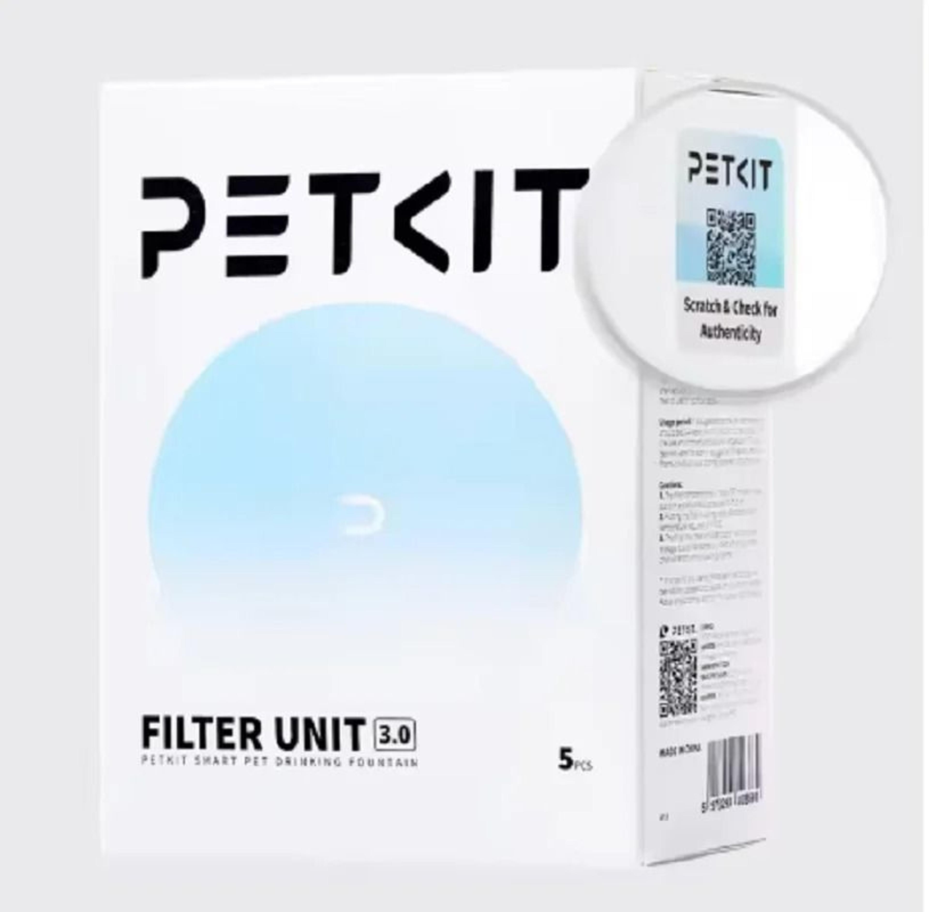 Original PETKIT Filter 3 0 Five Piece Cat Water Fountain Replacement For Fresher Pet Hydration 0