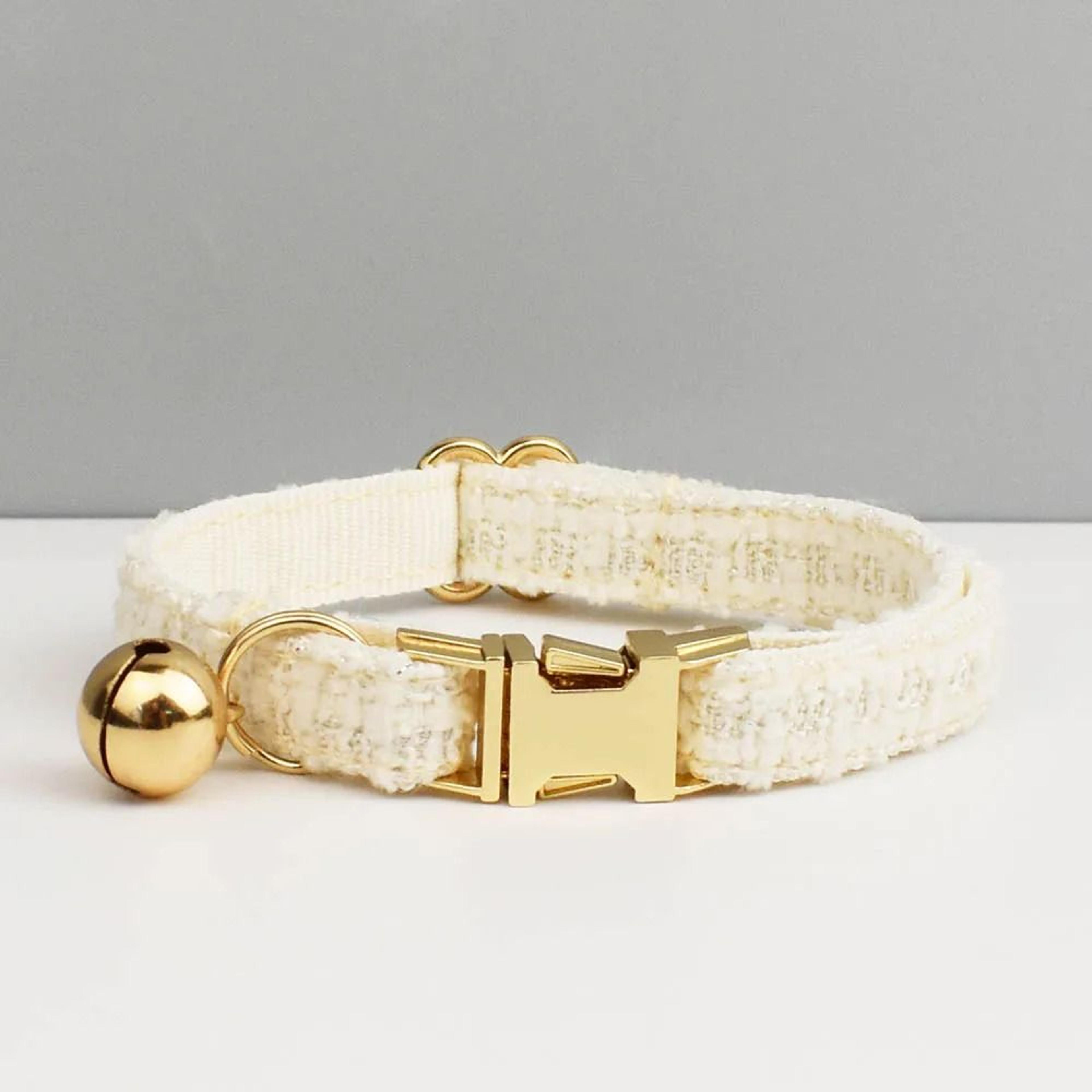Personalized Cat Collar And Leash Set With Bell And Engraved ID Tag 7
