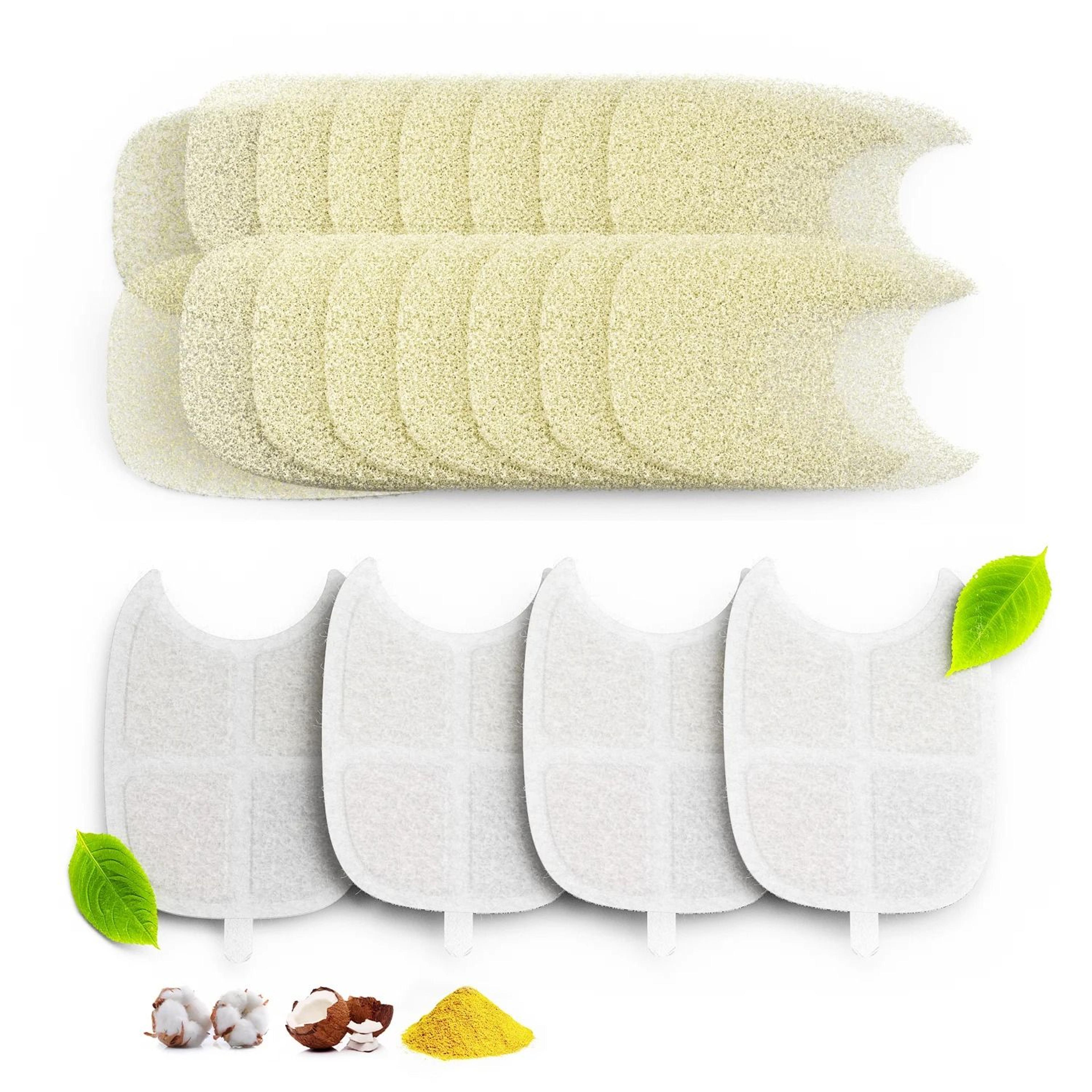 apetdola fs10pro pet fountain replacement filters 4 pack