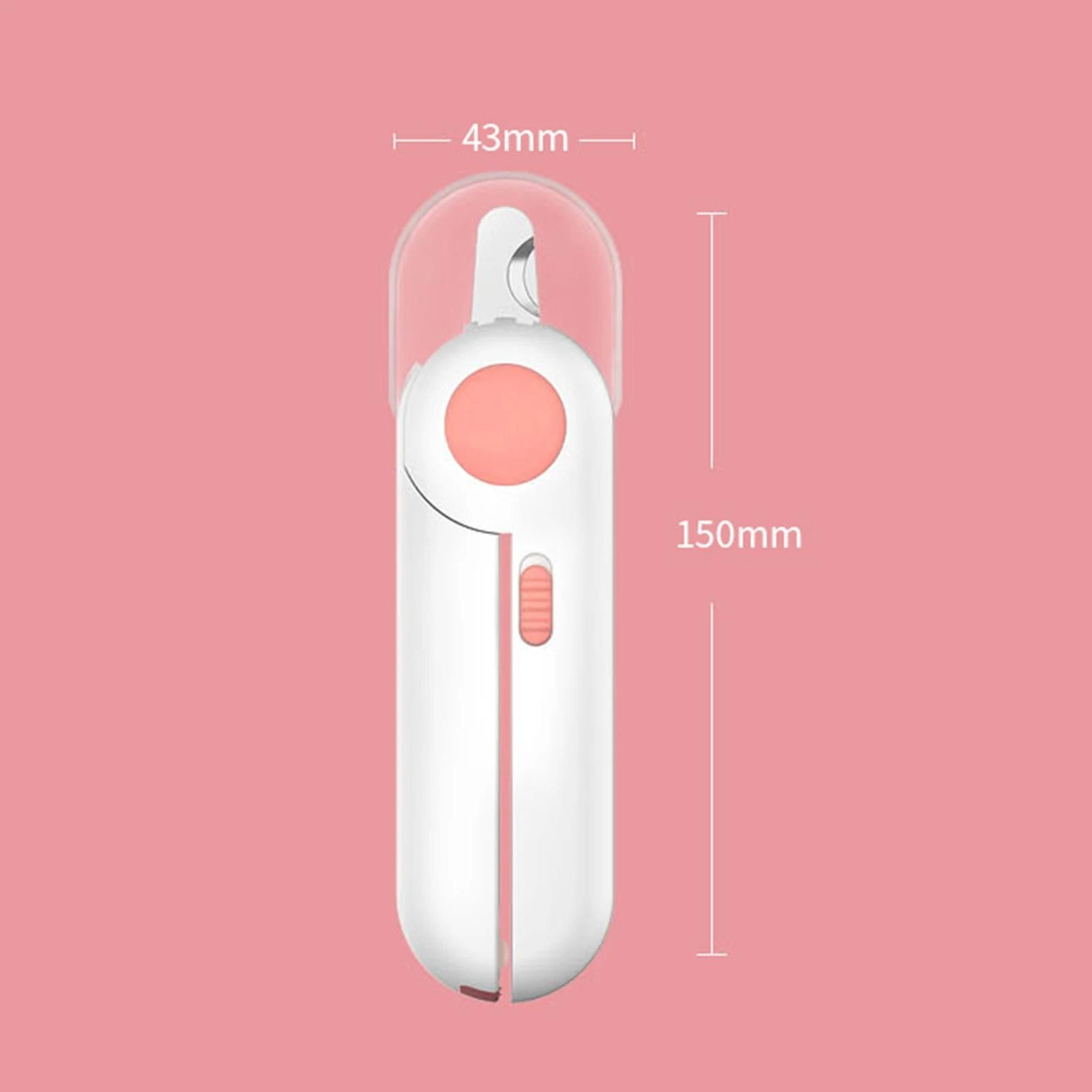 LED Pet Nail Clipper With File For Cats Dogs Puppies And Kittens 2